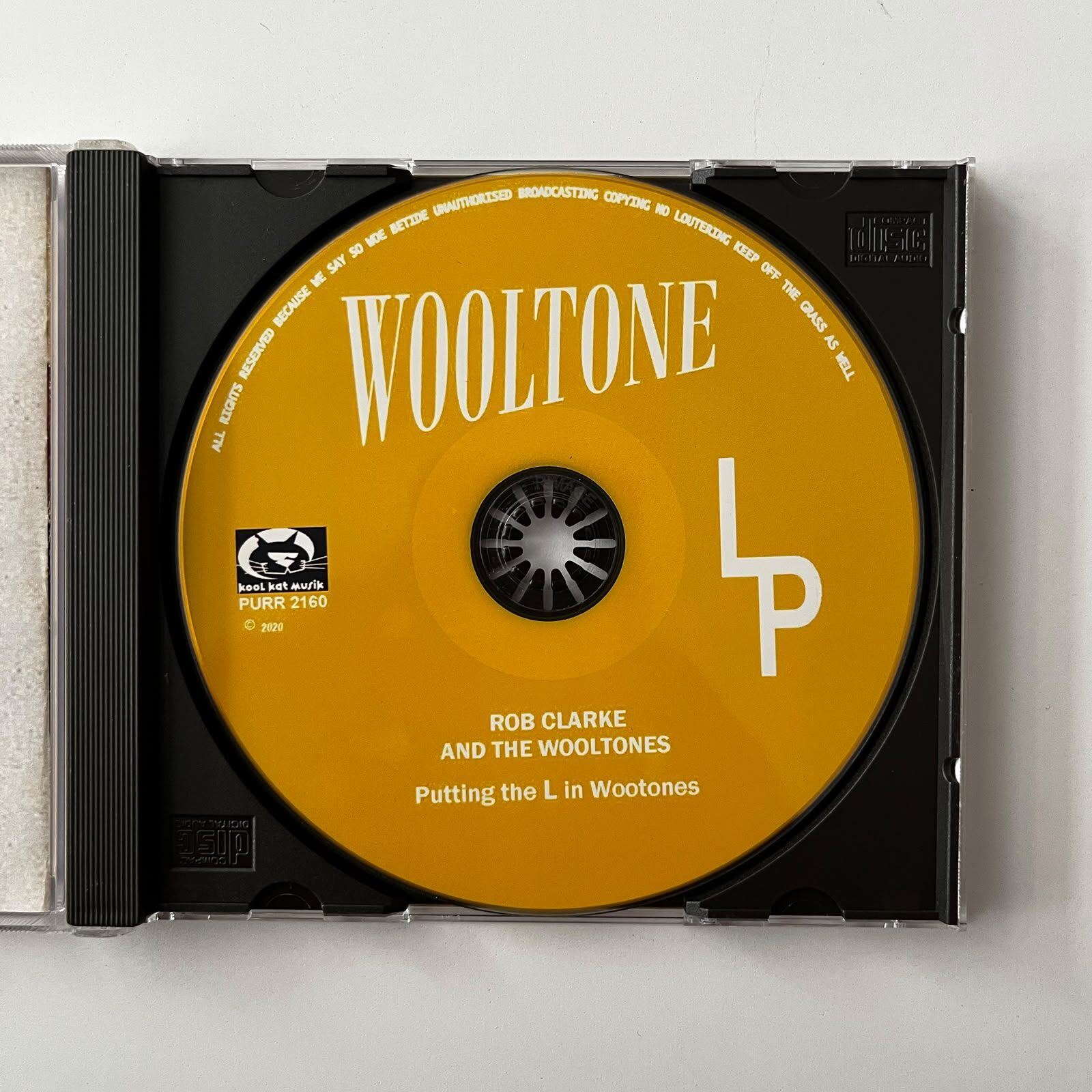 CD Rob Clarke And The Wooltones – Puttin the L In Wootones - Importado - Imagem 3