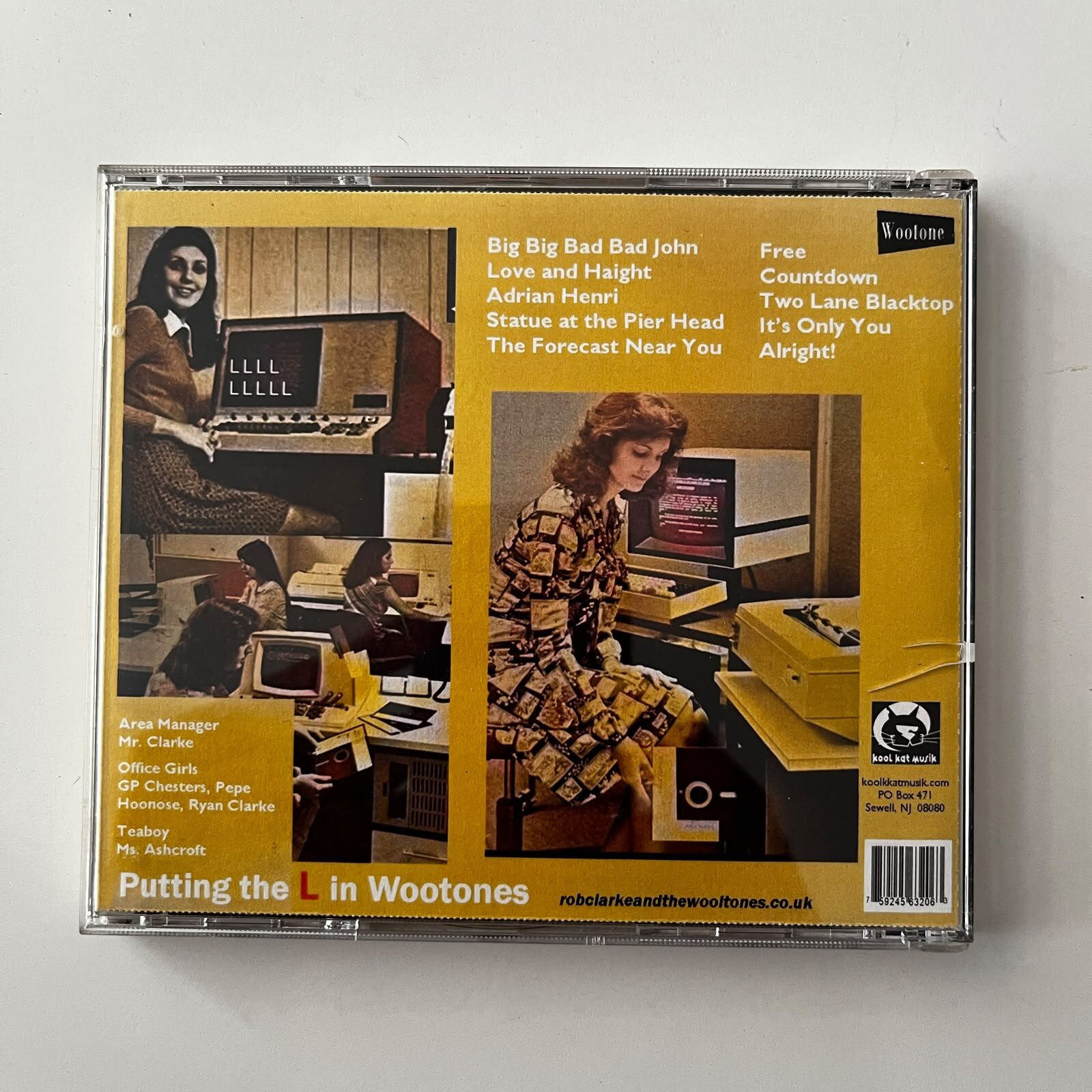 CD Rob Clarke And The Wooltones – Puttin the L In Wootones - Importado - Imagem 2