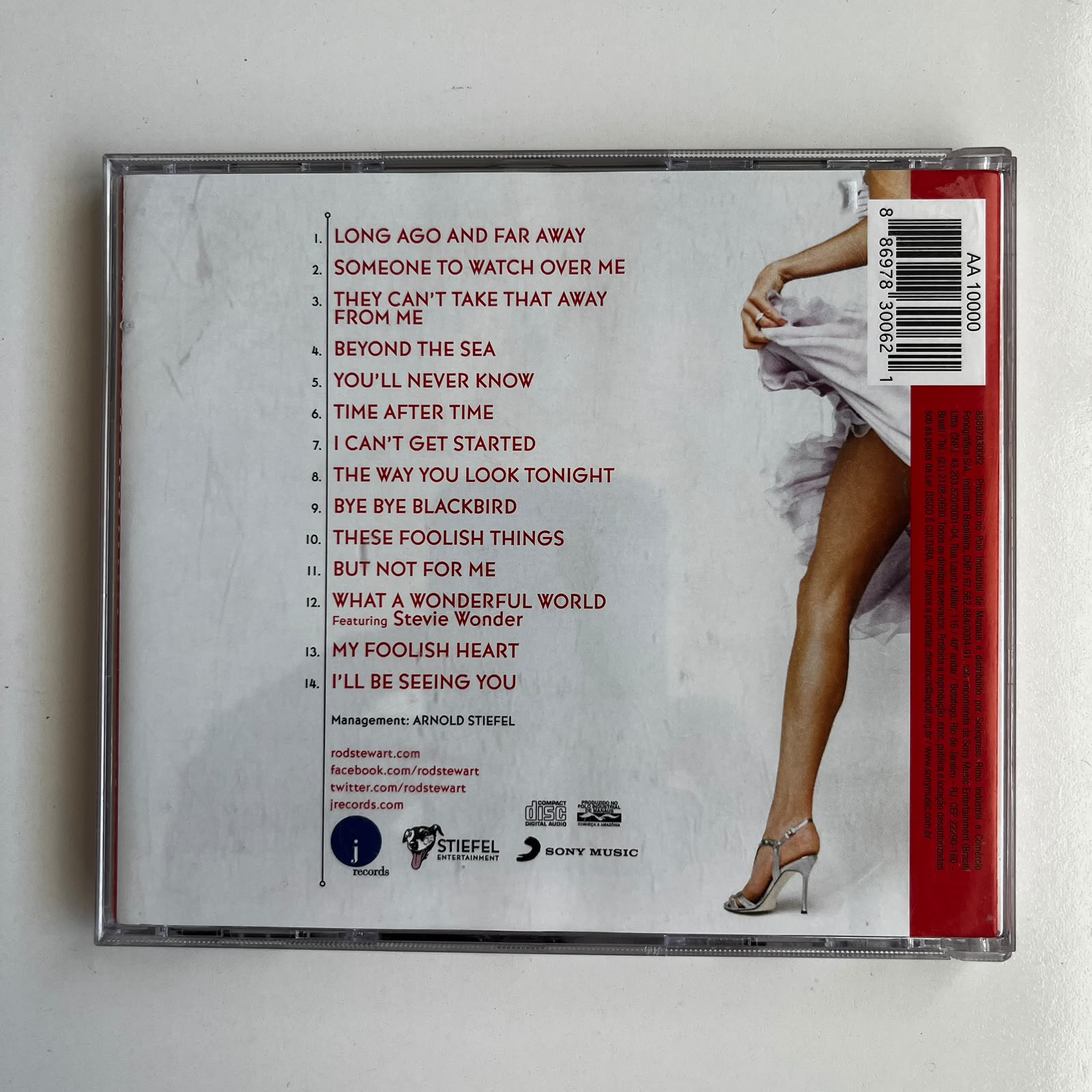 CD Rod Stewart – The Best Of... The Great American Songbook - Imagem 2