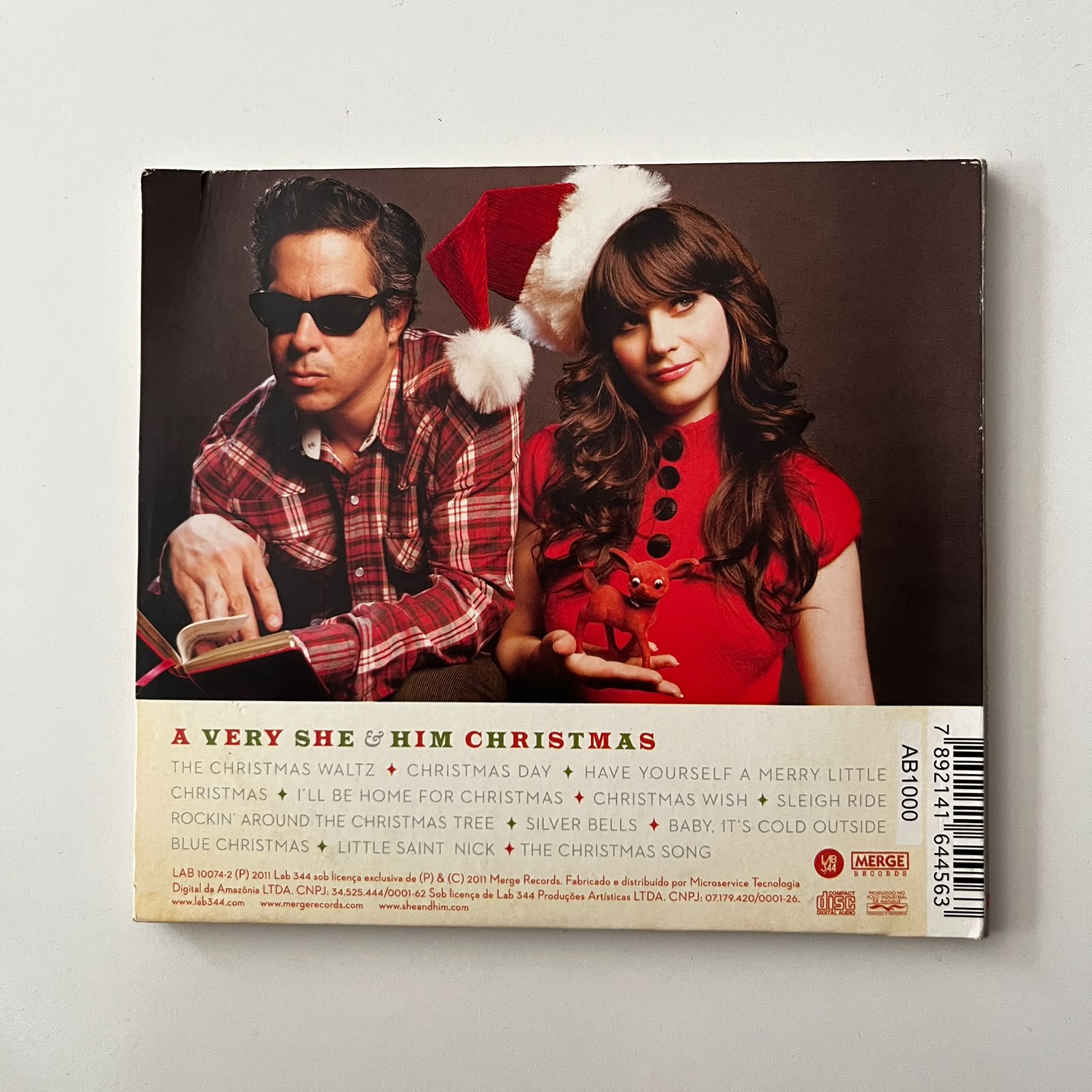 CD She & Him – A Very She & Him Christmas - Imagem 2