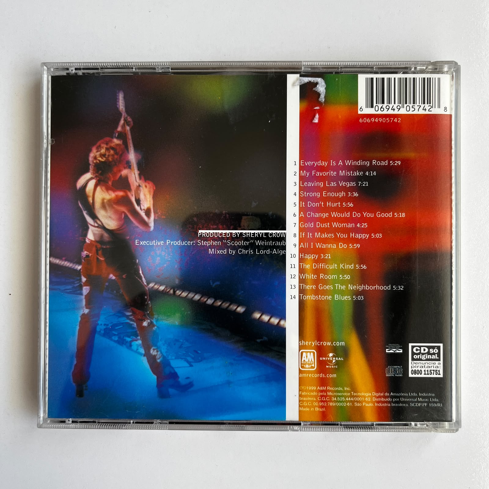 CD Sheryl Crow And Friends Live From Central Park - Imagem 2