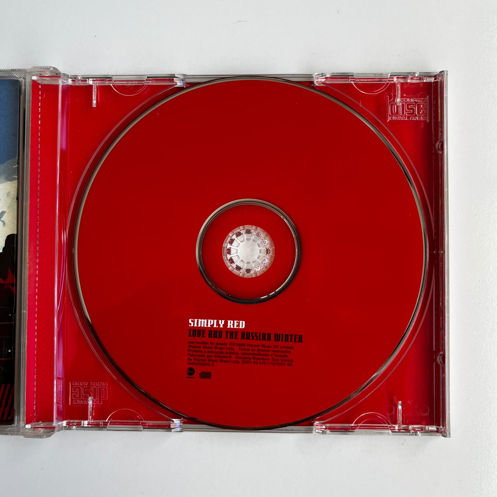 CD Simply Red – Love And The Russian Winter - Imagem 3