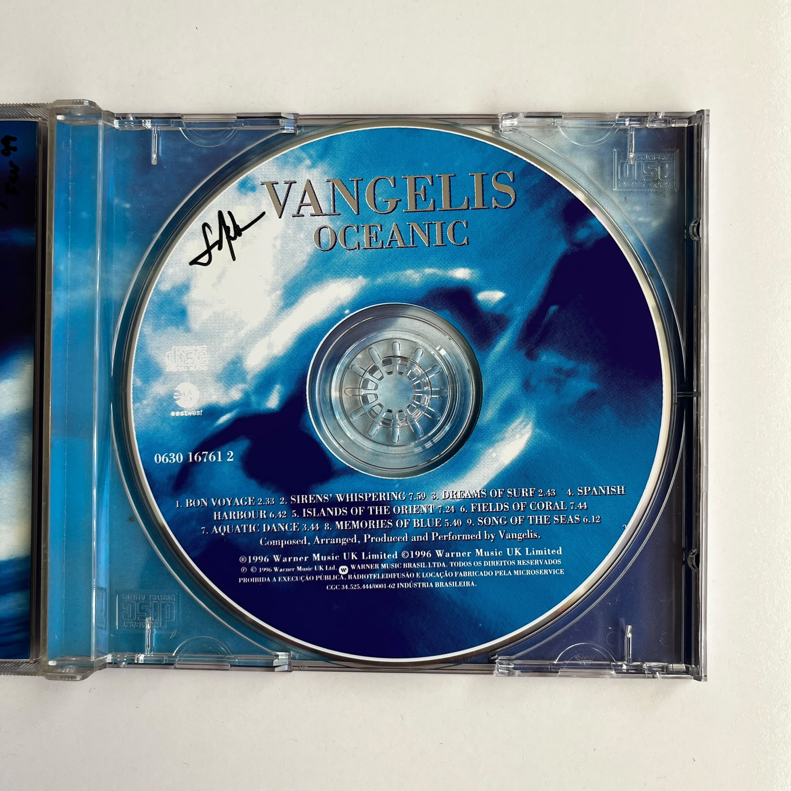 CD Vangelis – Oceanic - Imagem 3