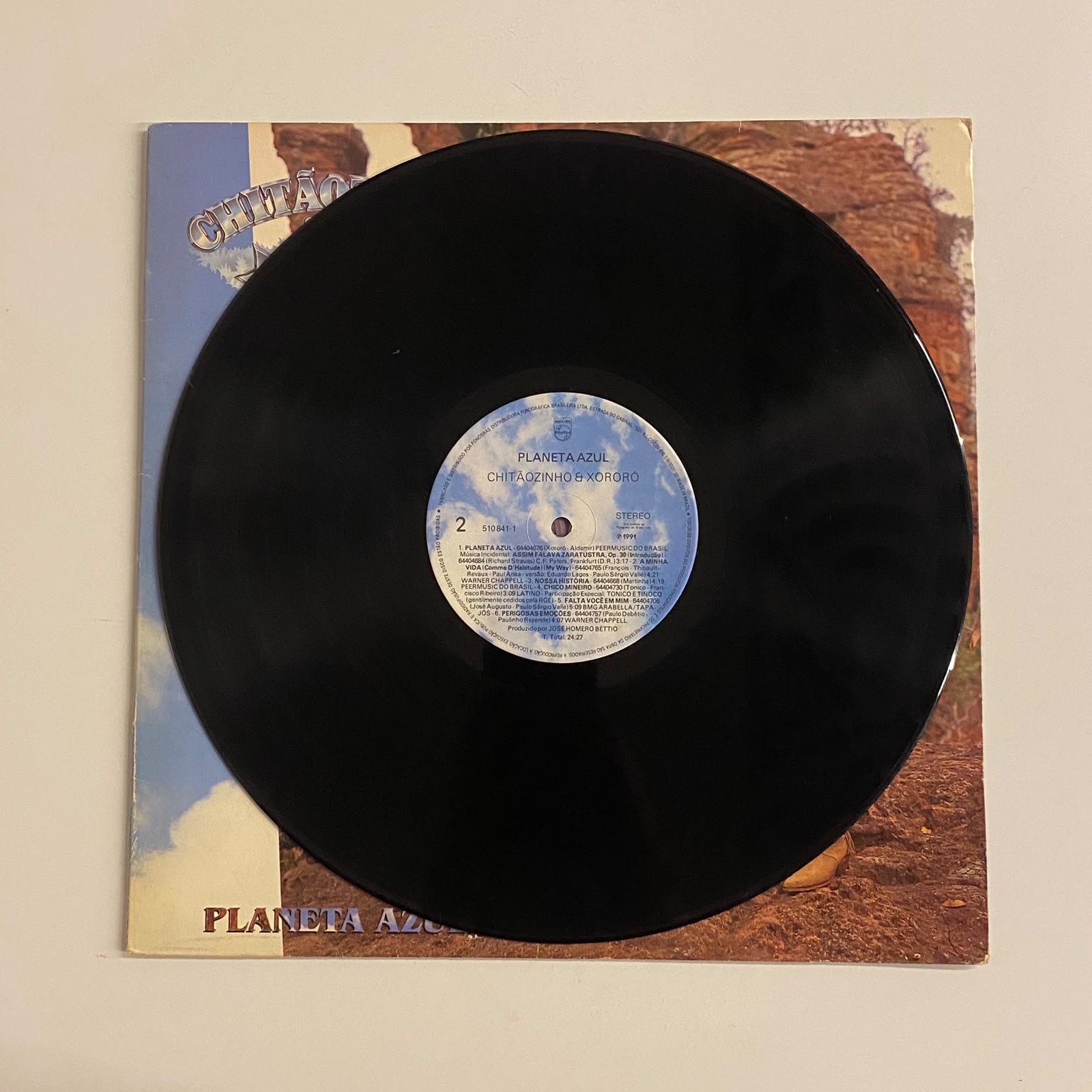 LP Chitãozinho & Xororó – Planeta Azul - Imagem 4