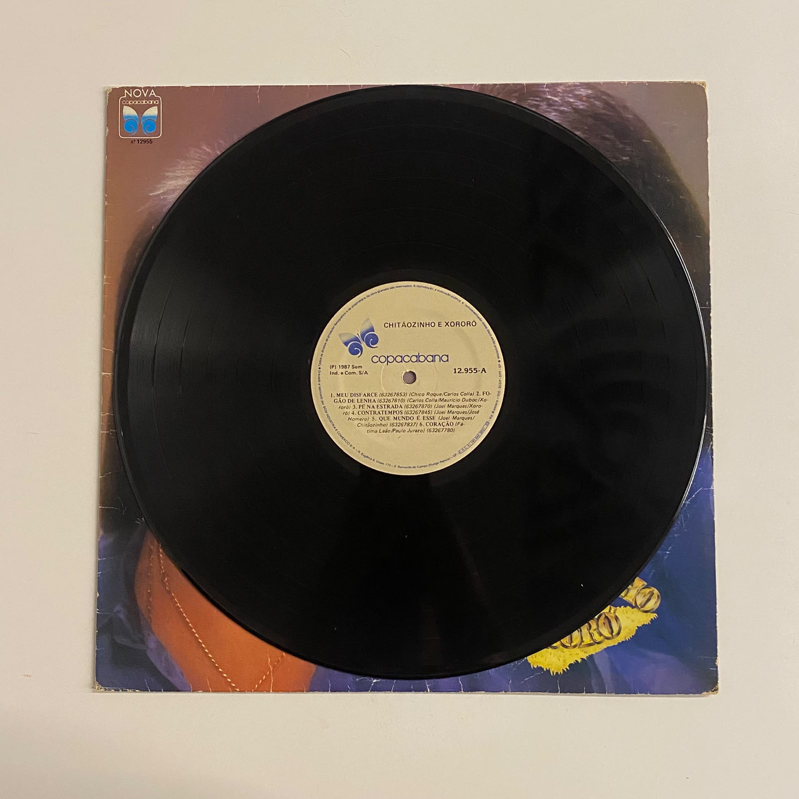 LP Chitãozinho & Xororó – Chitãozinho & Xororó (1987) - Imagem 3