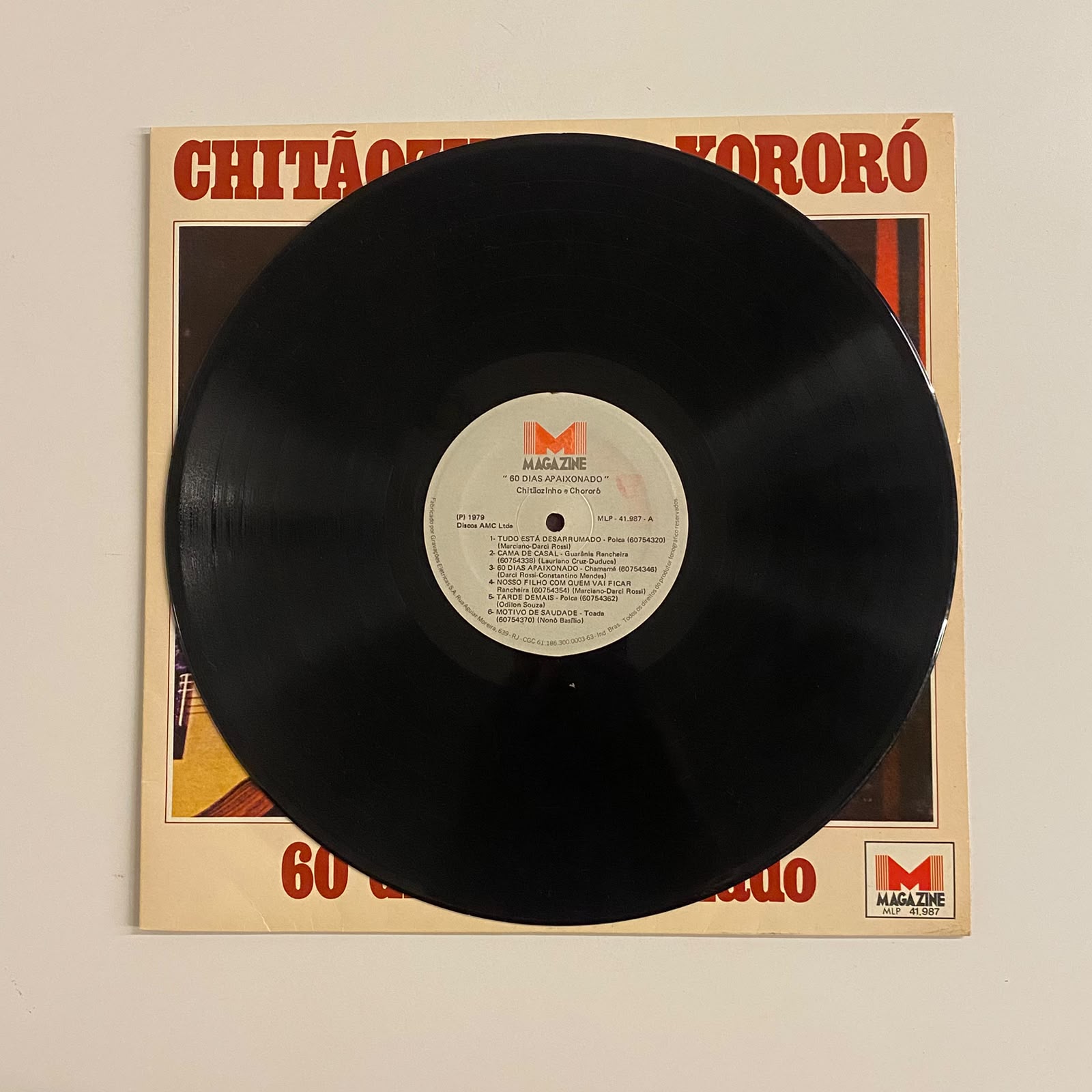LP Chitãozinho & Xororó – 60 Dias Apaixonado - Imagem 4
