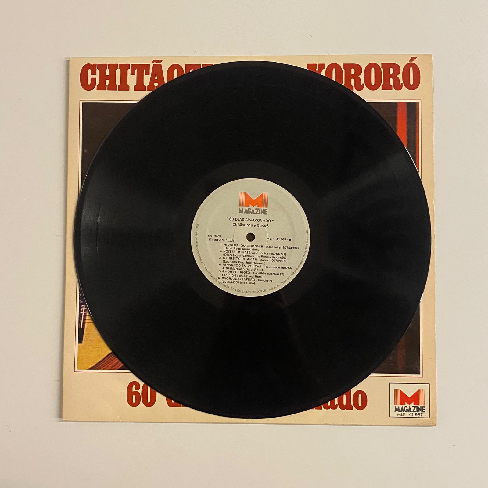 LP Chitãozinho & Xororó – 60 Dias Apaixonado - Imagem 3