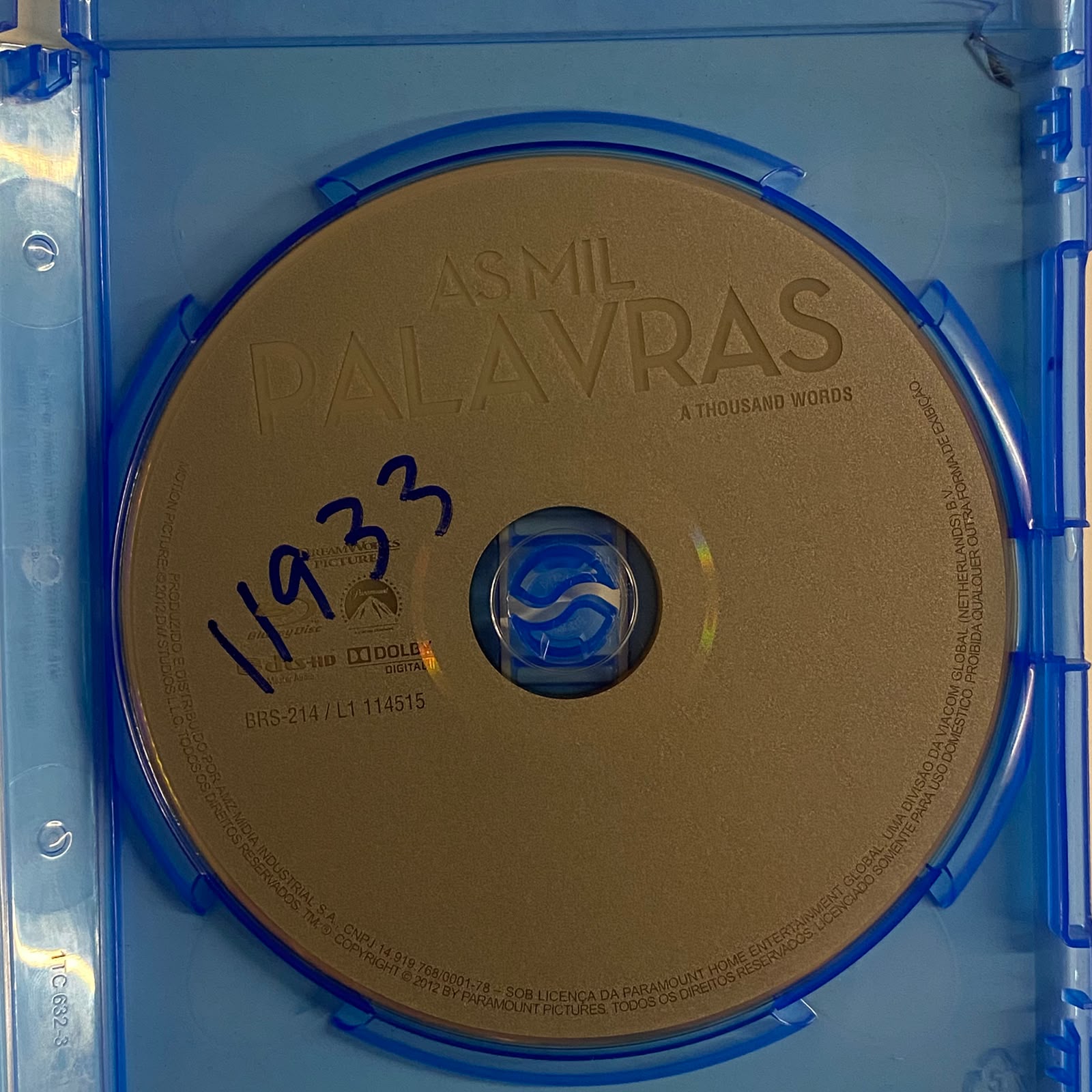 Blu-Ray As Mil Palavras - Imagem 3