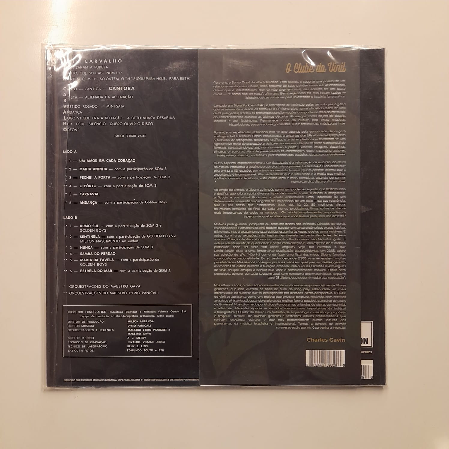 LP Beth Carvalho – Andança - Lacrado - Imagem 2