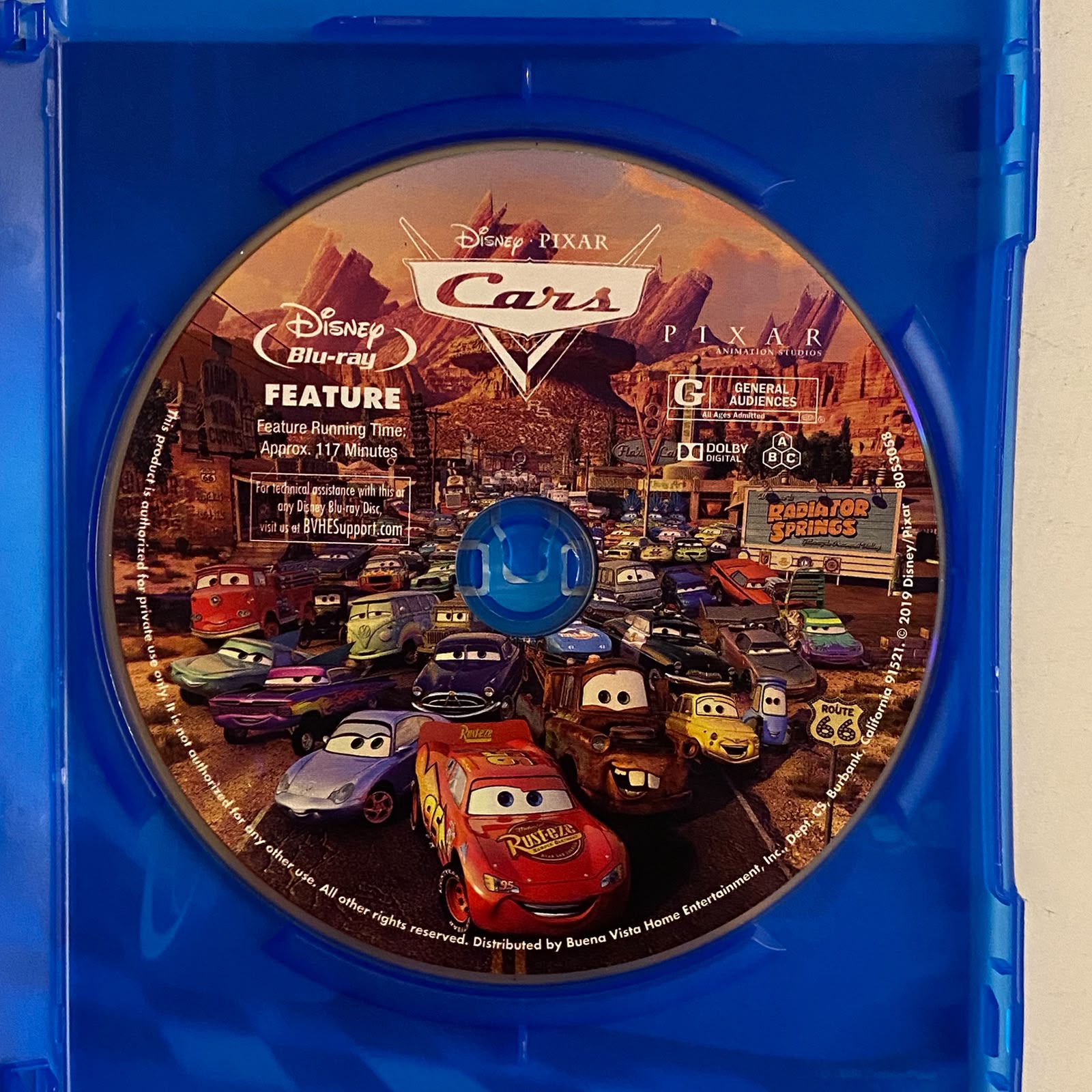 Blu-Ray Carros - Imagem 3