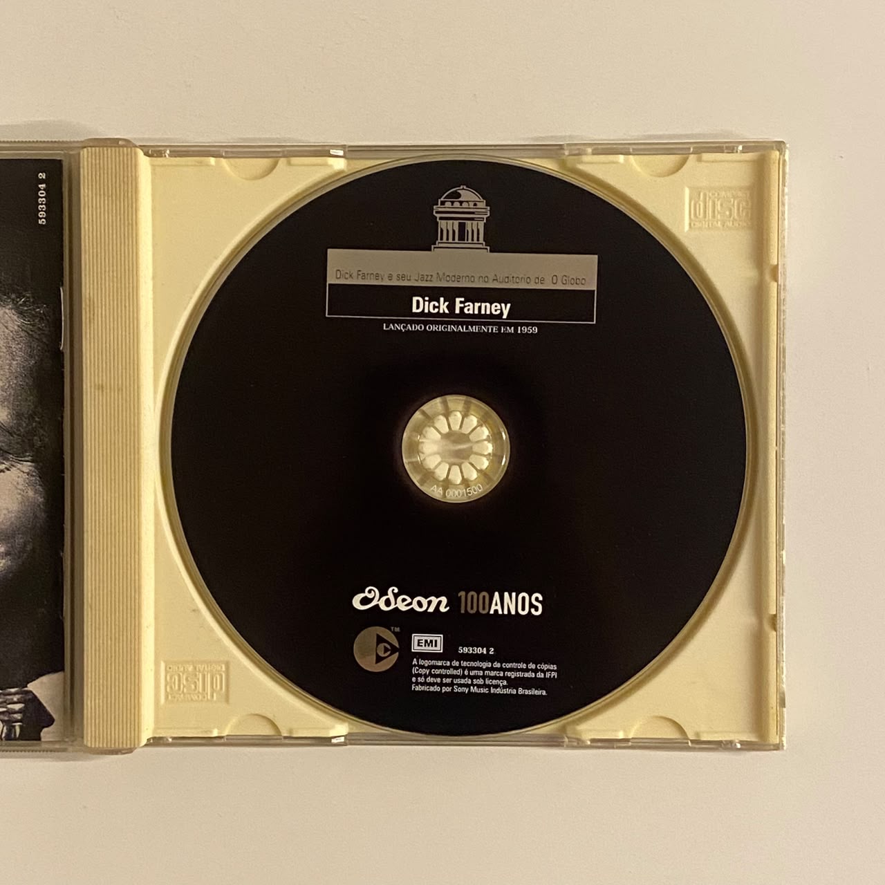 CD Dick Farney – Dick Farney E Seu Jazz Moderno No Auditório De "O Globo" - Imagem 3