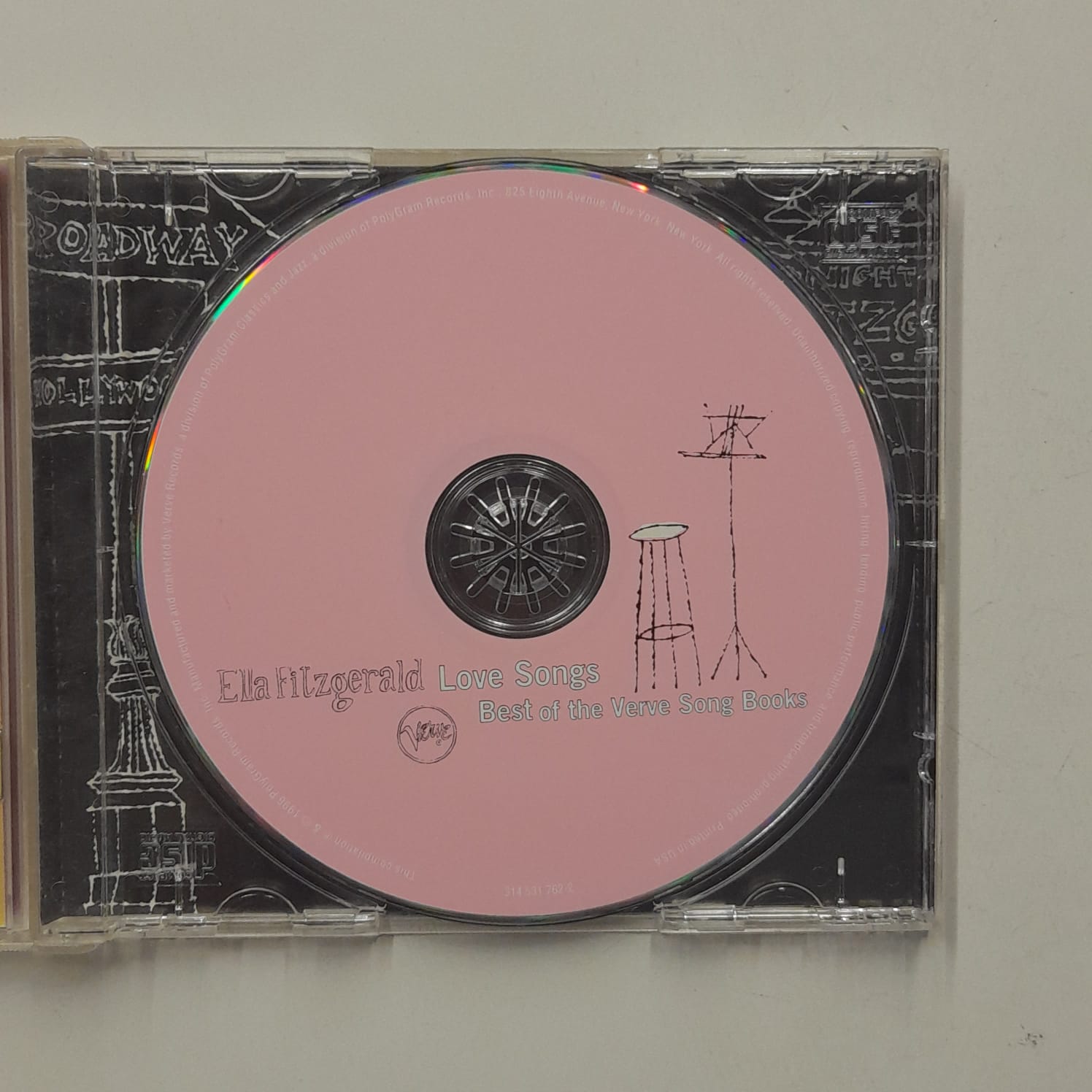 CD Ella Fitzgerald – Love Songs: Best Of The Verve Song Books - Importado - Imagem 3