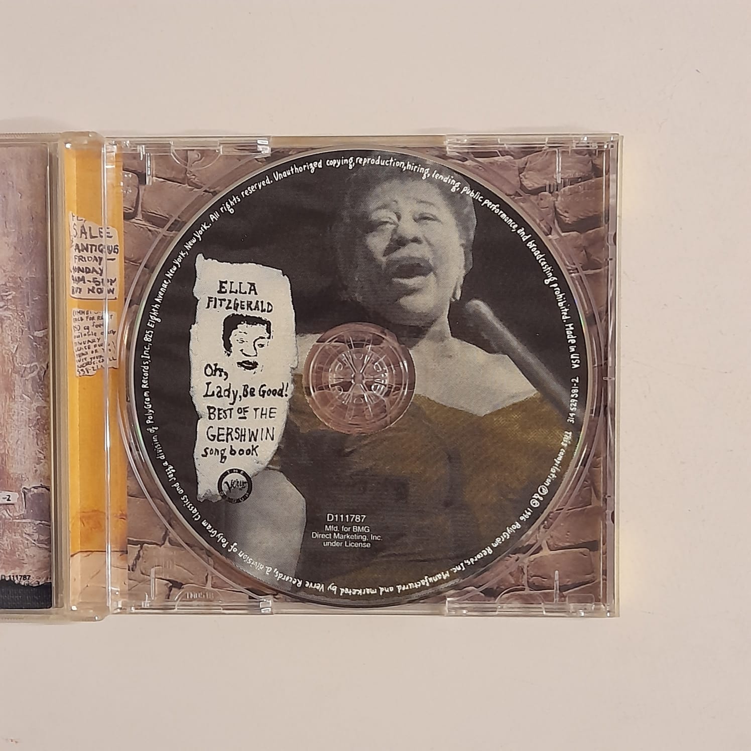 CD Ella Fitzgerald – Oh, Lady, Be Good! Best Of The Gershwin Songbook - Importado - Imagem 3