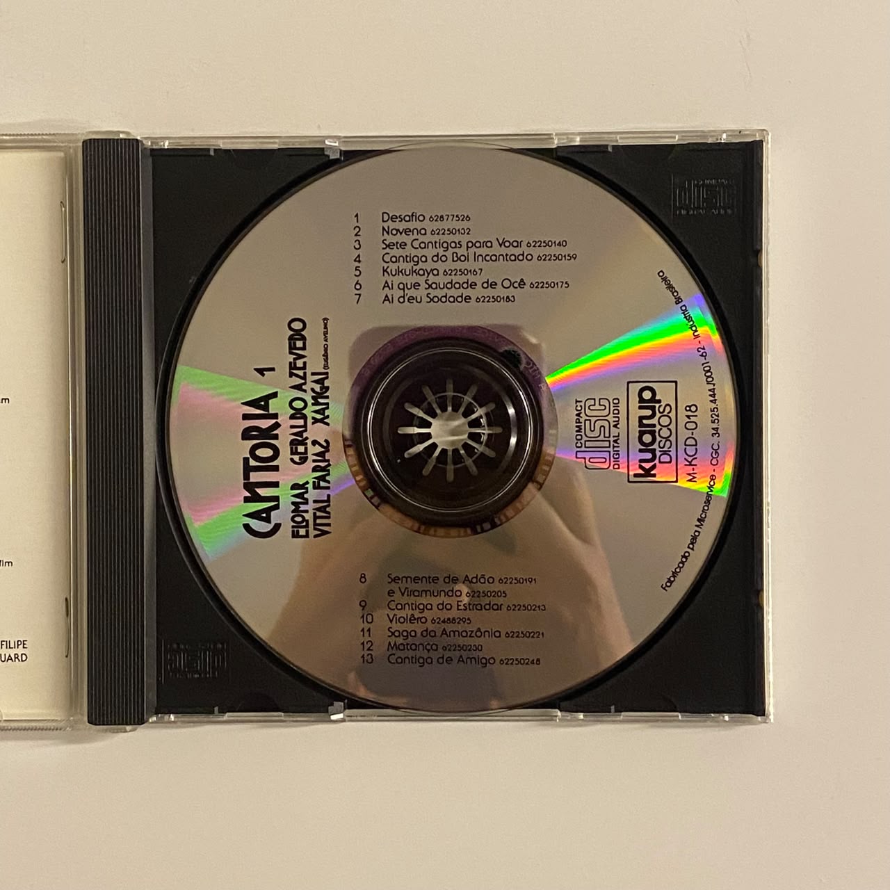 CD Elomar, Geraldo Azevedo, Vital Farias, Xangai – Cantoria 1 - Imagem 3