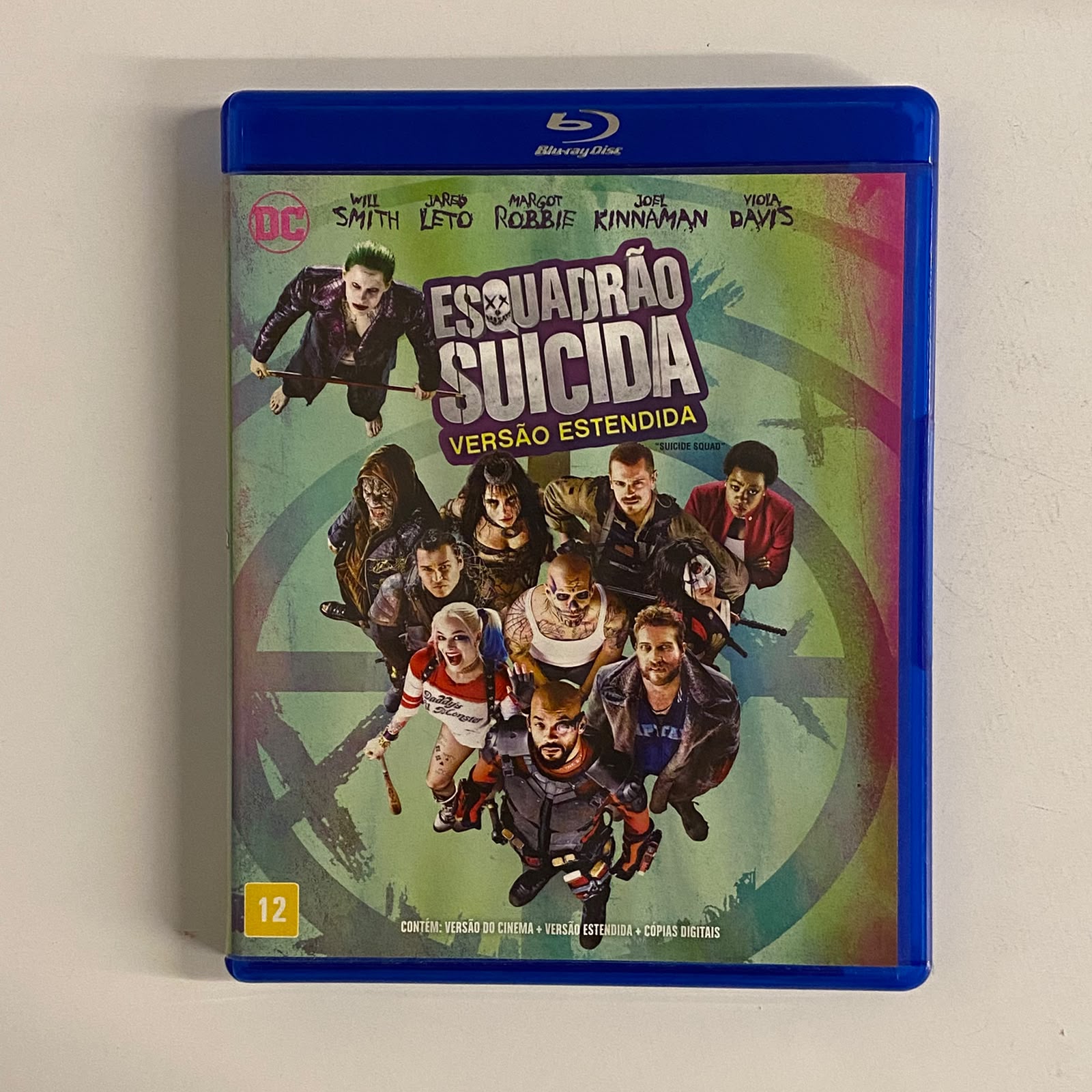 Blu-Ray Esquadrão Suicida - Duplo