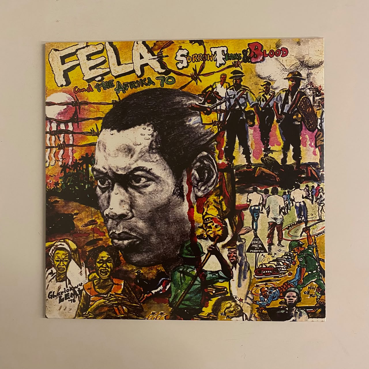 LP Fẹla And The Africa 70 – Sorrow, Tears & Blood - Lacrado