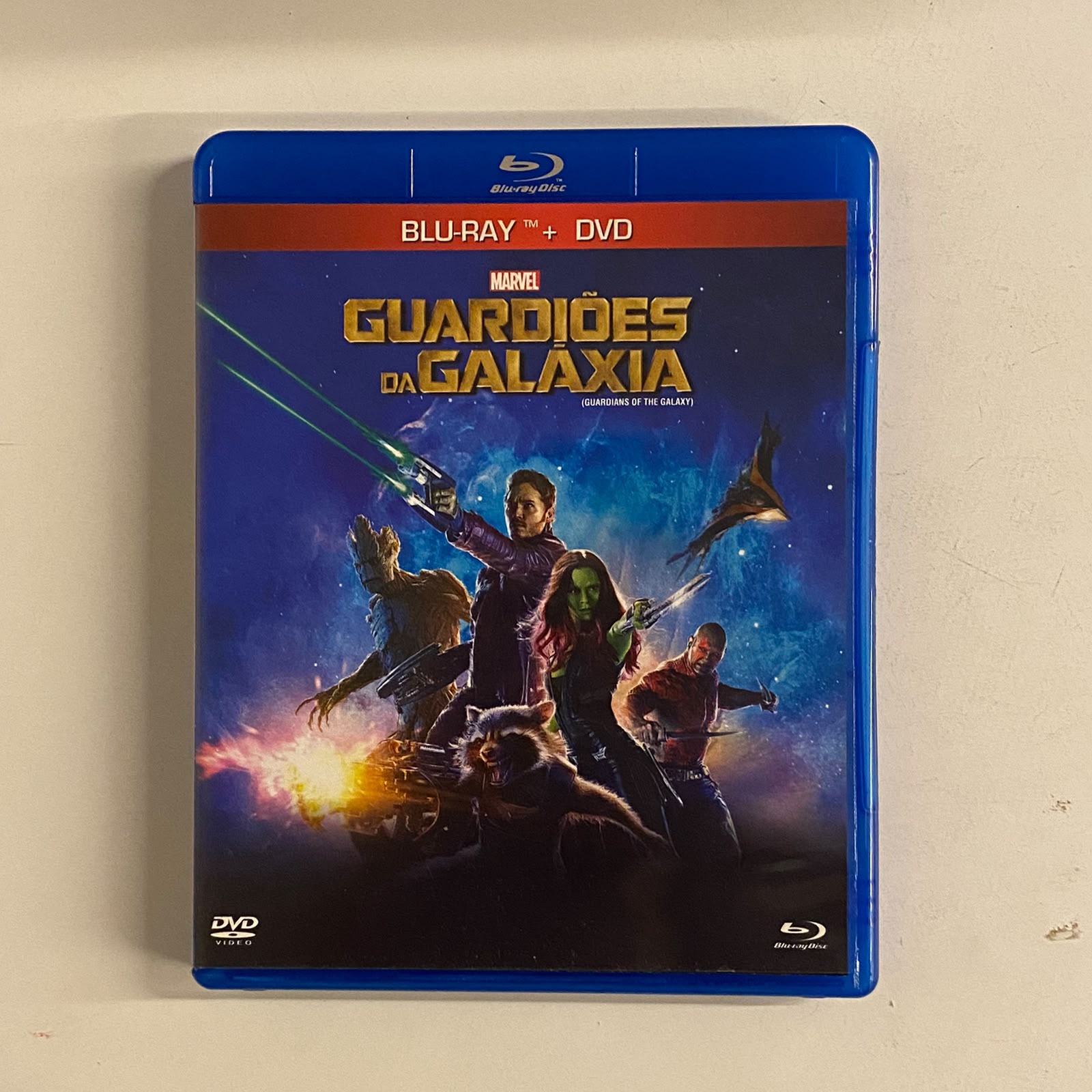 Blu-Ray + DVD Guardiões da Galáxia