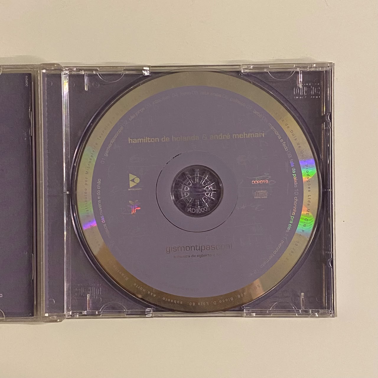 CD Hamilton De Holanda & André Mehmari – Gismonti Pascoal: A Música De Egberto E Hermeto - Imagem 3
