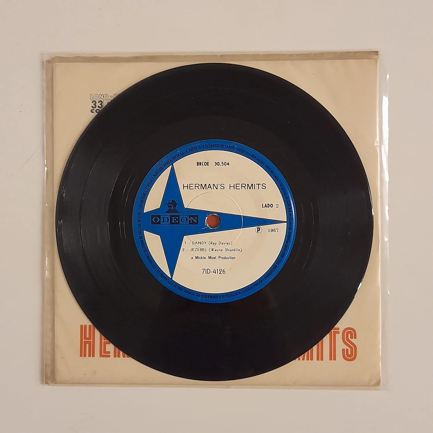 Compacto Herman's Hermits – Herman's Hermits (1967) - Imagem 4