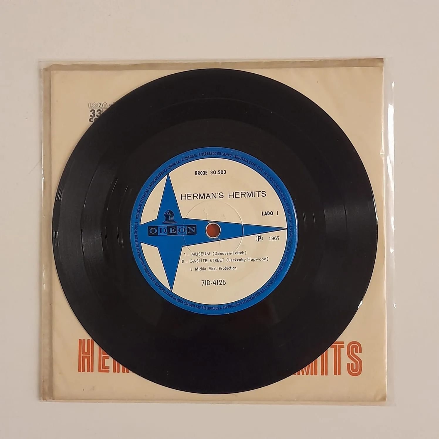 Compacto Herman's Hermits – Herman's Hermits (1967) - Imagem 3