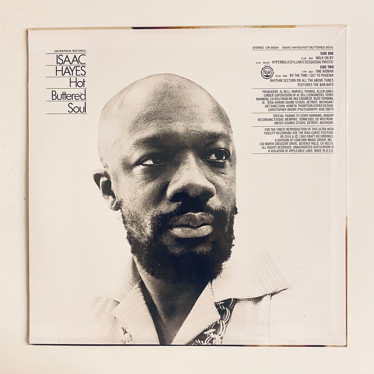 LP Isaac Hayes – Hot Buttered Soul - Lacrado - Imagem 2