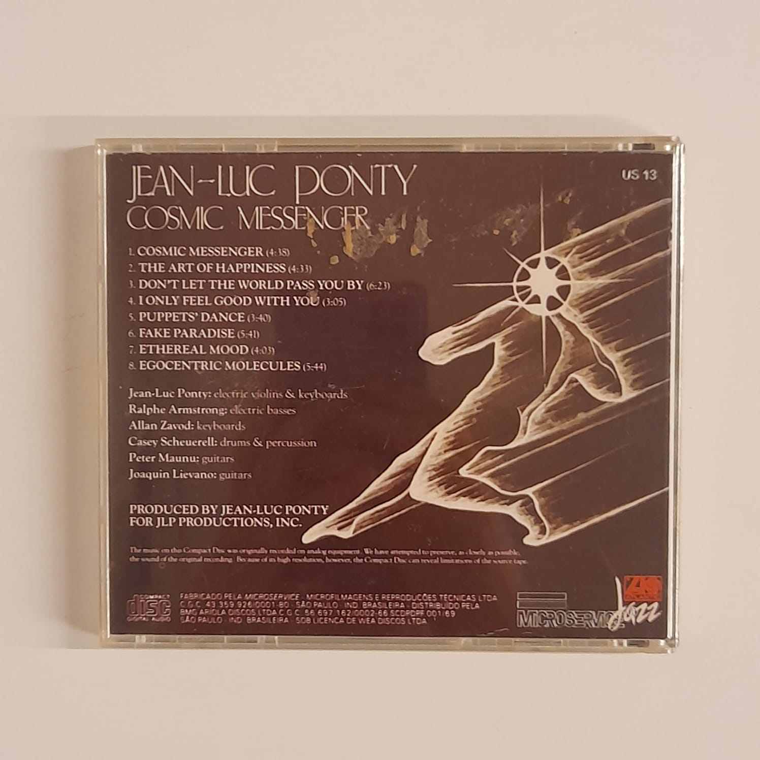 CD Jean-Luc Ponty – Cosmic Messenger - Imagem 2