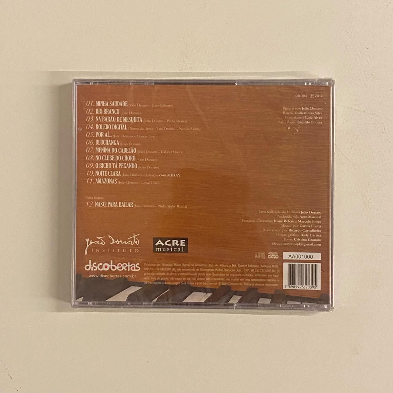 CD João Donato – Live Jazz In Rio Vol.2 - O Bicho Tá Pegando! - Lacrado - Imagem 2