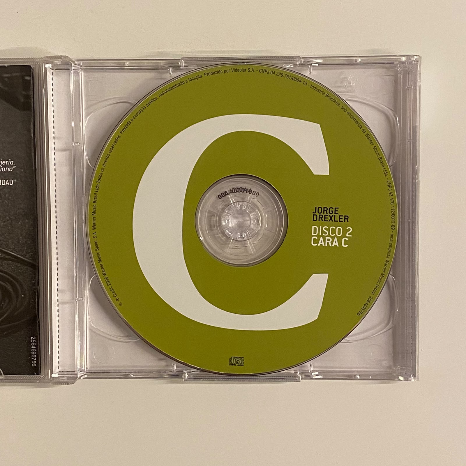 CD Jorge Drexler – Cara B (En Concierto) - Duplo - Imagem 3