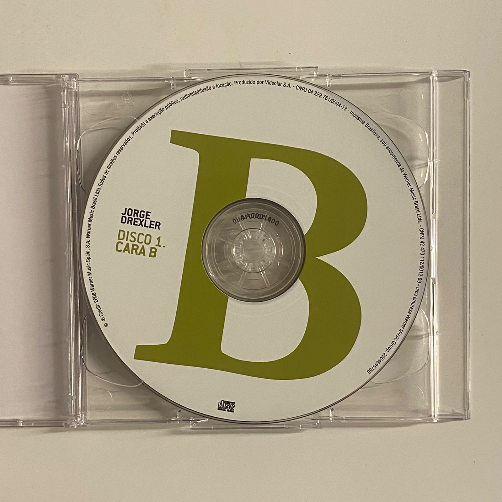 CD Jorge Drexler – Cara B (En Concierto) - Duplo - Imagem 4