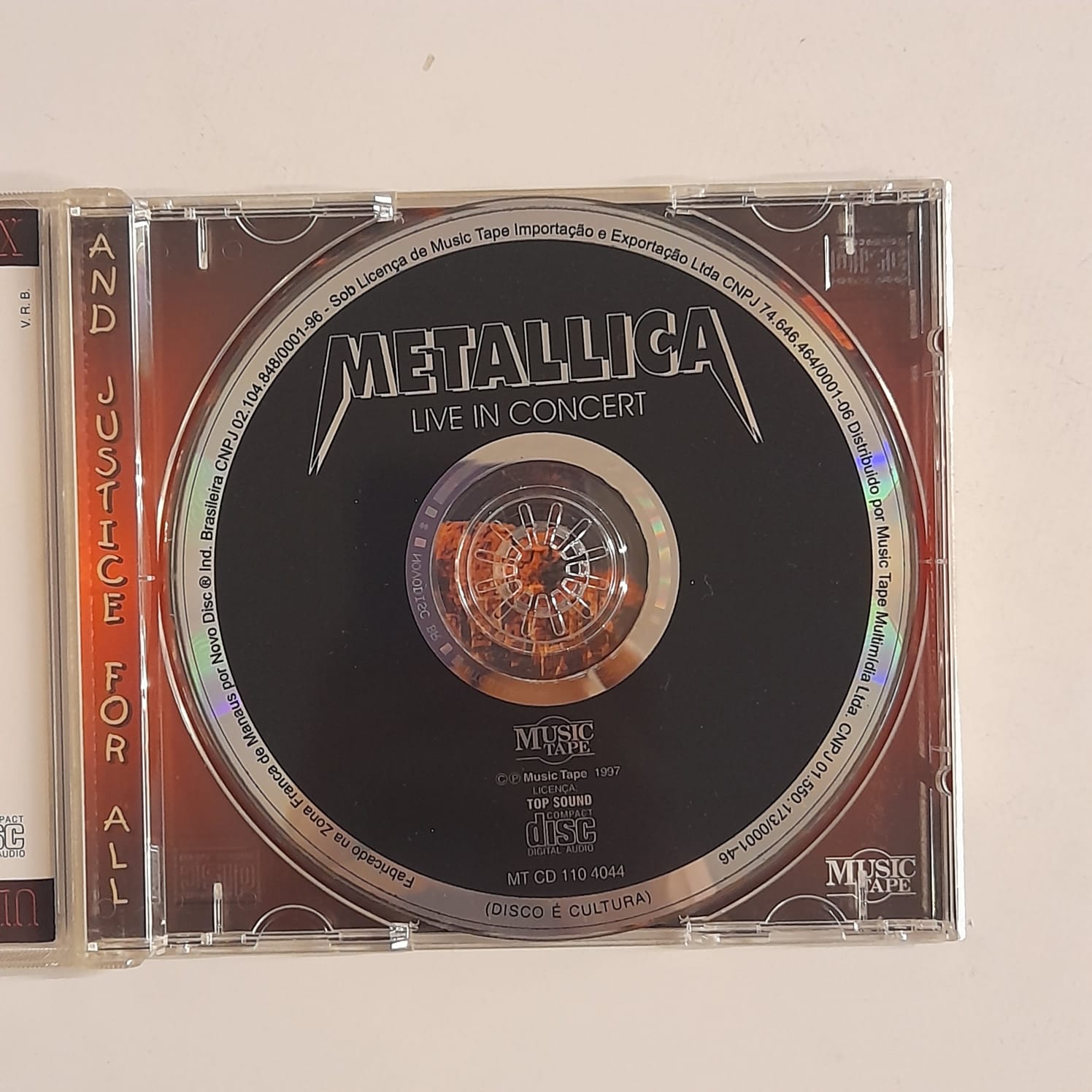 CD Metallica – Live In Concert - Imagem 3