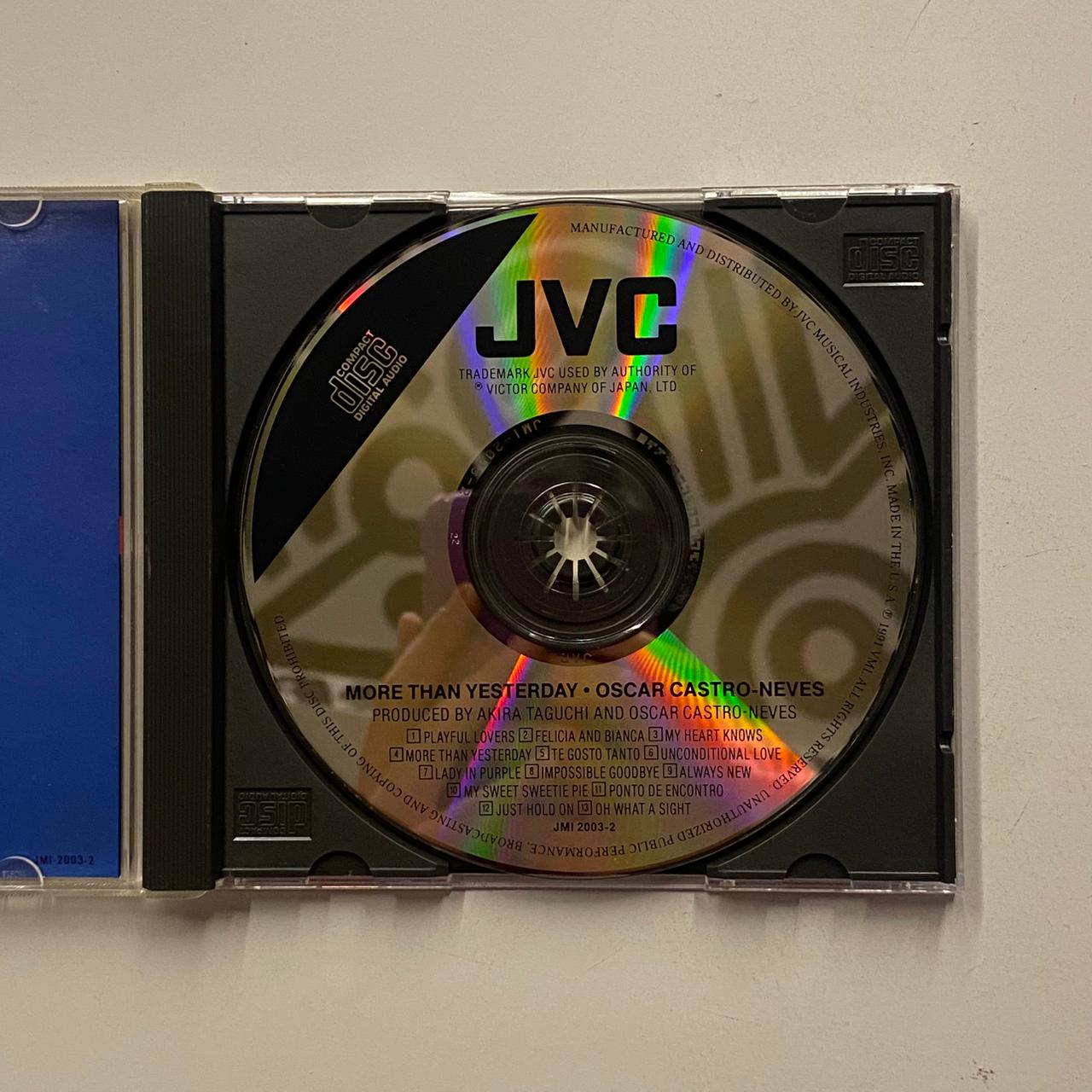 CD Oscar Castro-Neves – More Than Yesterday - Importado - Imagem 3
