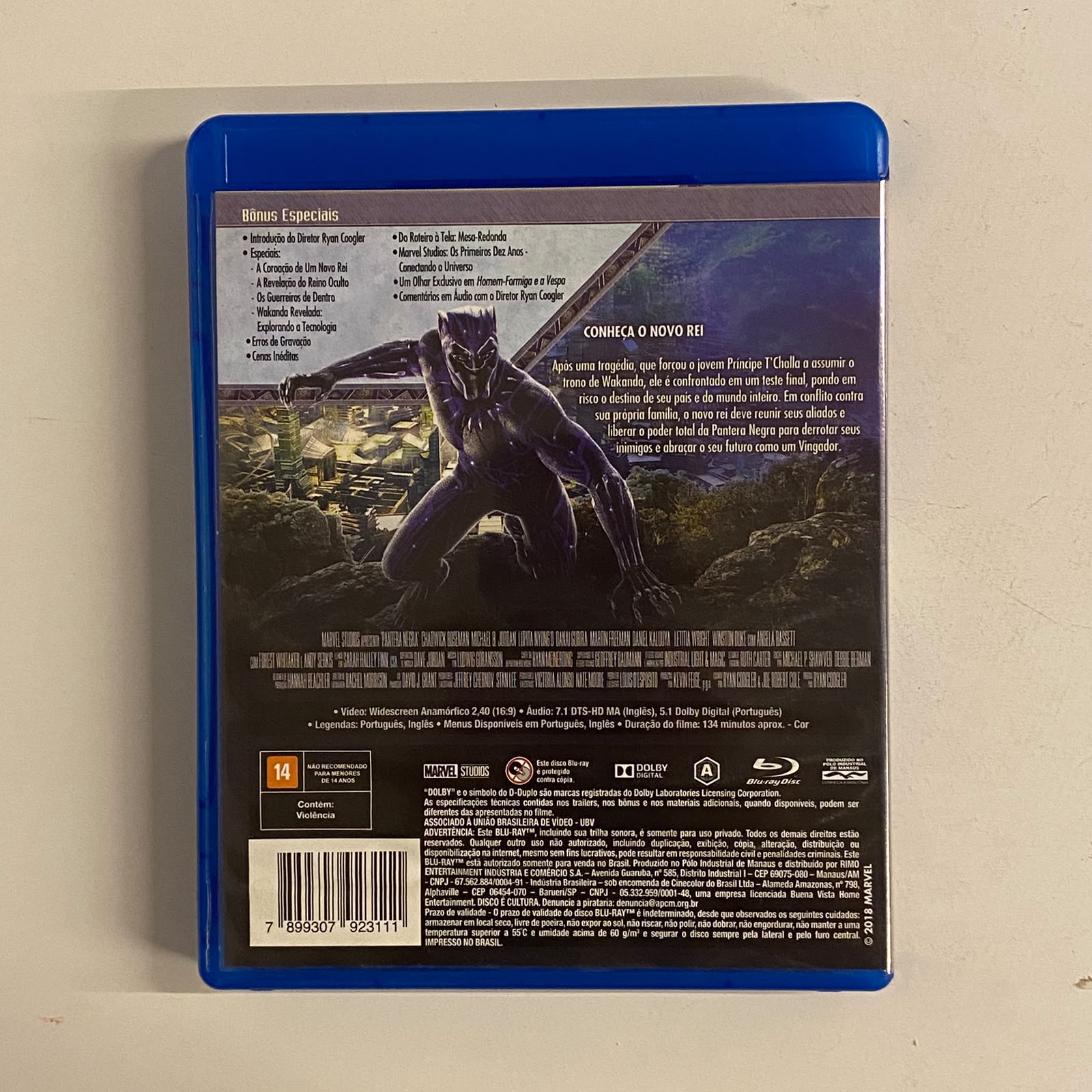 Blu-Ray Pantera Negra - Imagem 2