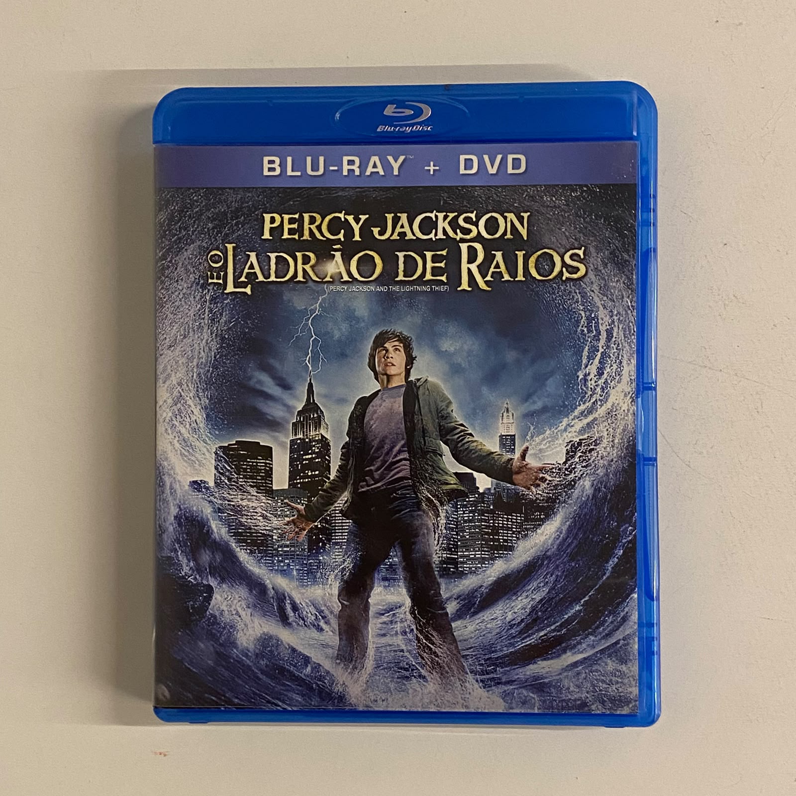 Blu-Ray + DVD Percy Jackson e o Ladrão de Raios
