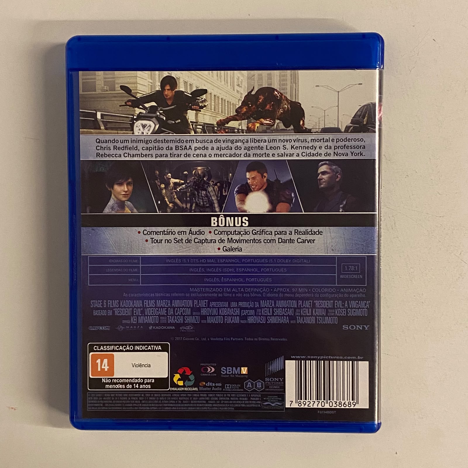 Blu-Ray Resident Evil: A Vingança - Imagem 2