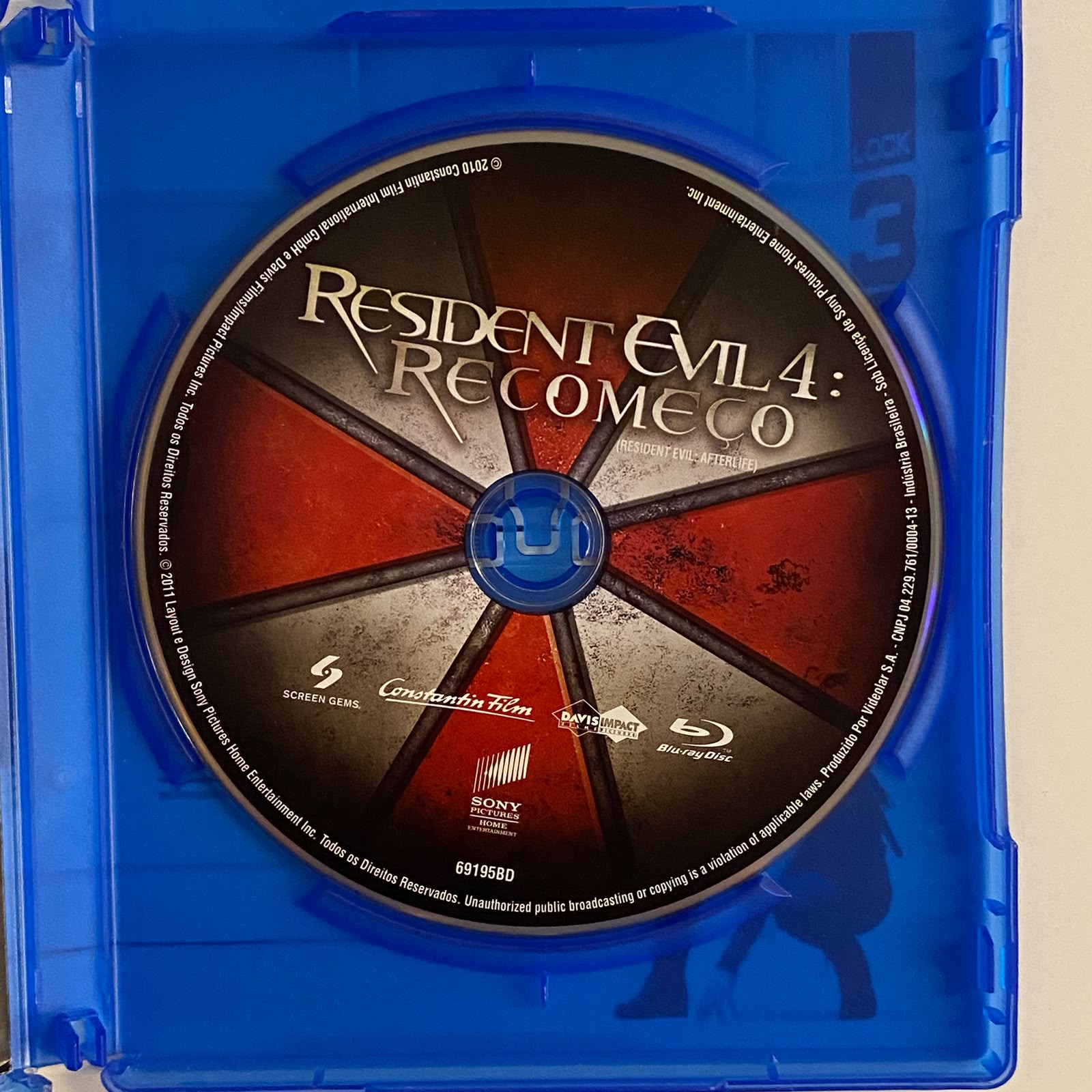 Blu-Ray Resident Evil 4: Recomeço - Imagem 3