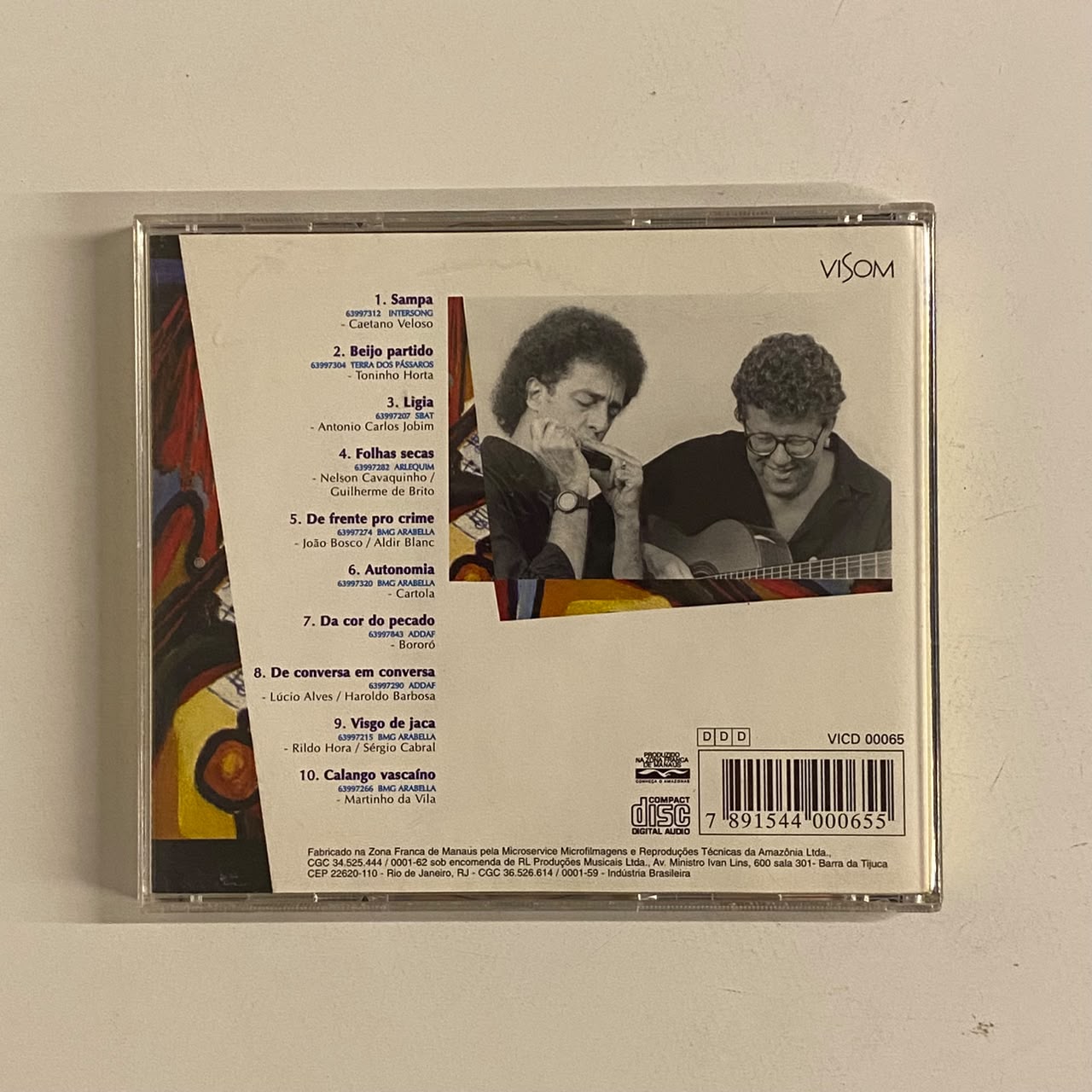 CD Rildo Hora e Romero Lubambo – Autonomia - Imagem 2