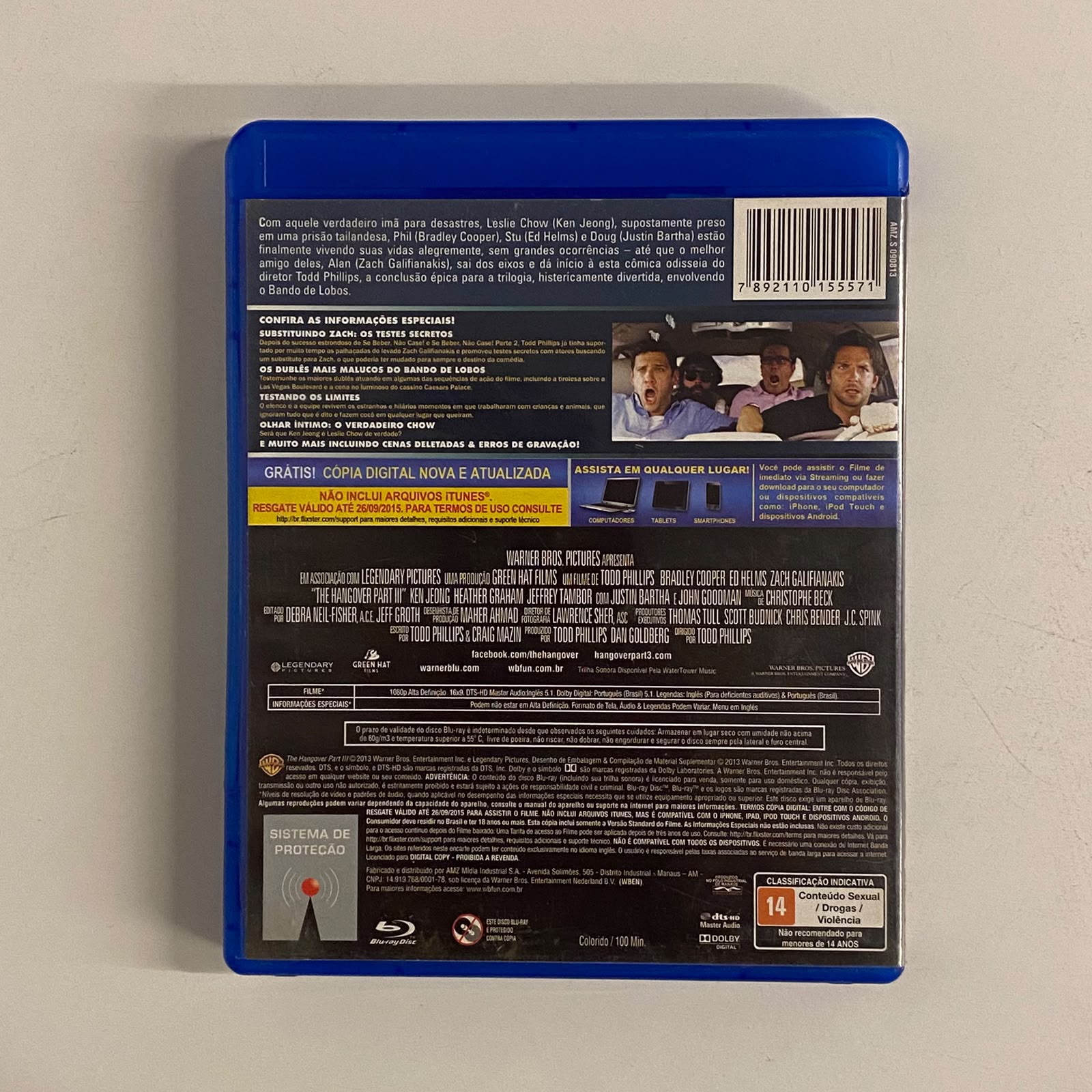 Blu-Ray Se Beber, Não Case! Parte III - Imagem 2