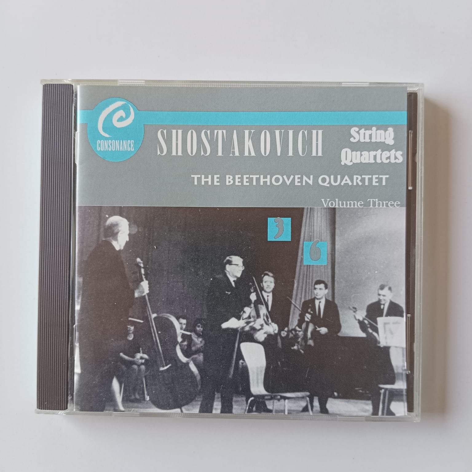 CD Shostakovich - String Quartets Nos. 3 & 6 - Beethoven Quartet - Importado
