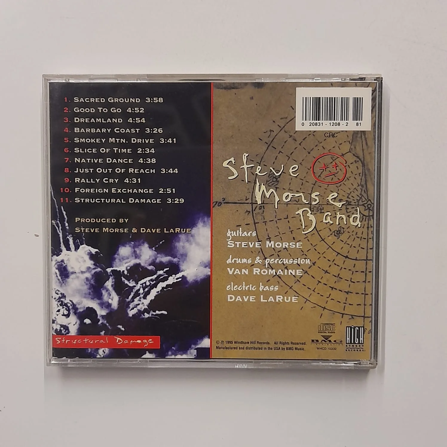 CD Steve Morse Band – Structural Damage - Importado - Imagem 2