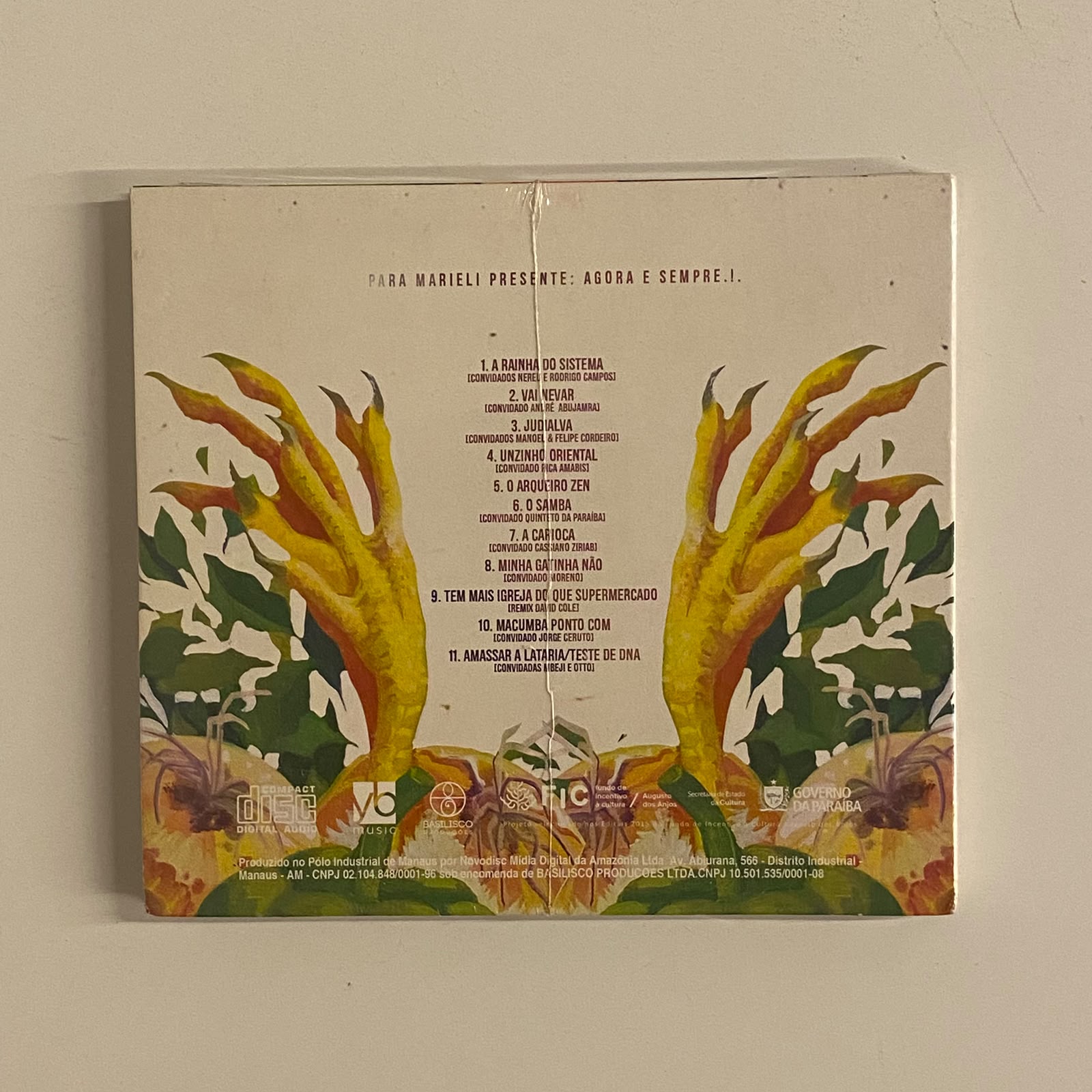 CD Totonho E Os Cabra – Samba Luzia Gorda - Lacrado - Imagem 2