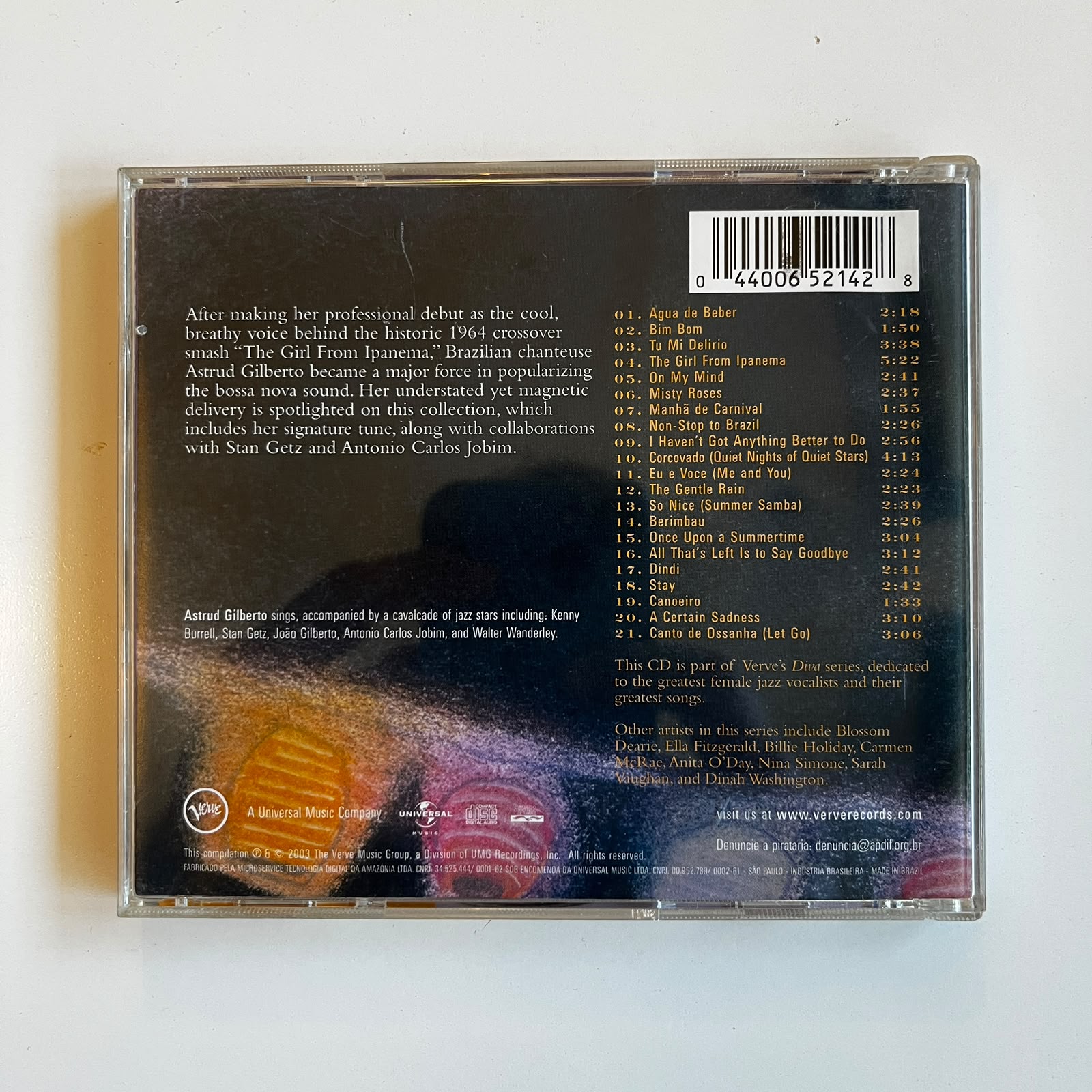 CD Astrud Gilberto - The Diva Series - Imagem 2