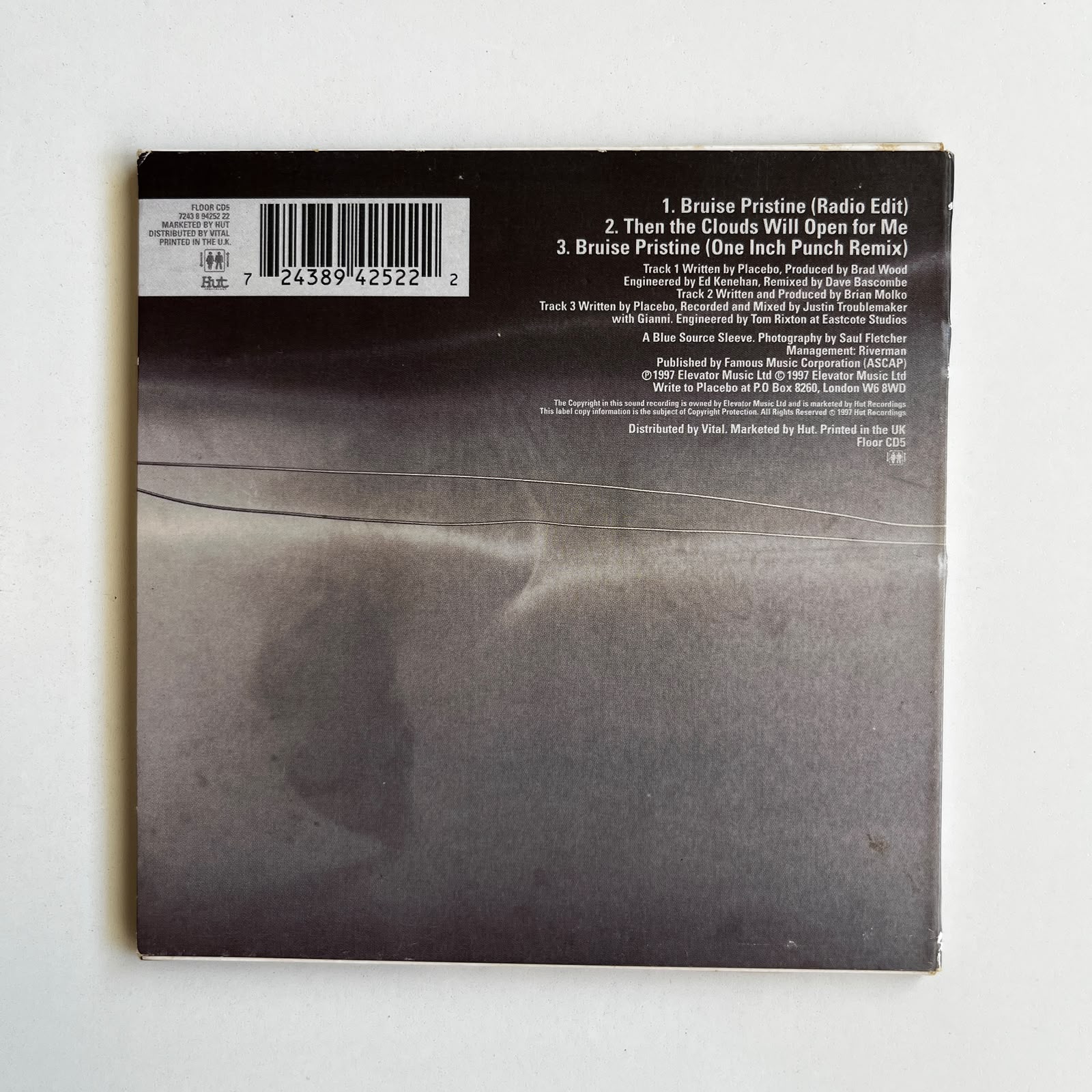 CD Single Placebo – Bruise Pristine - Importado - Imagem 2