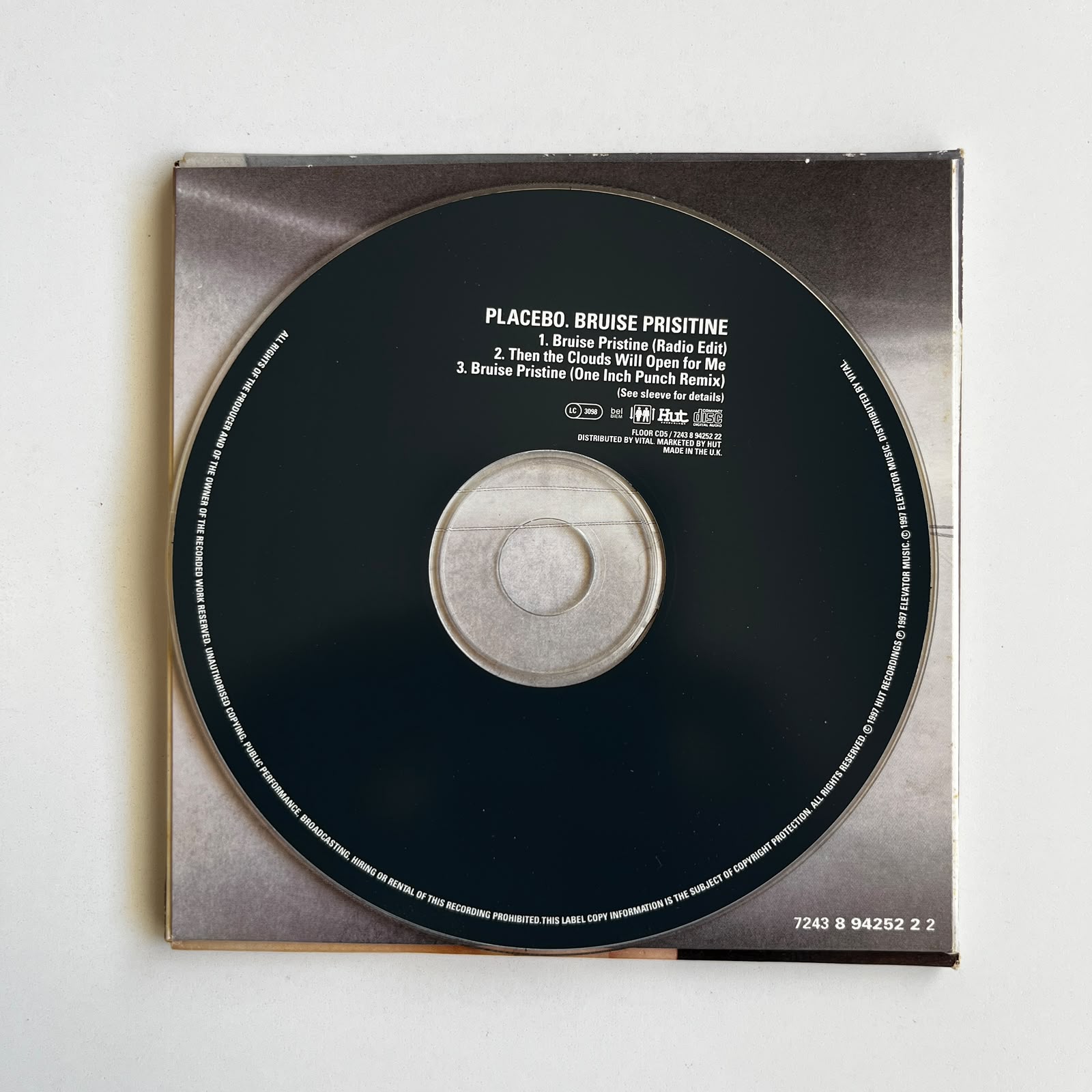 CD Single Placebo – Bruise Pristine - Importado - Imagem 3