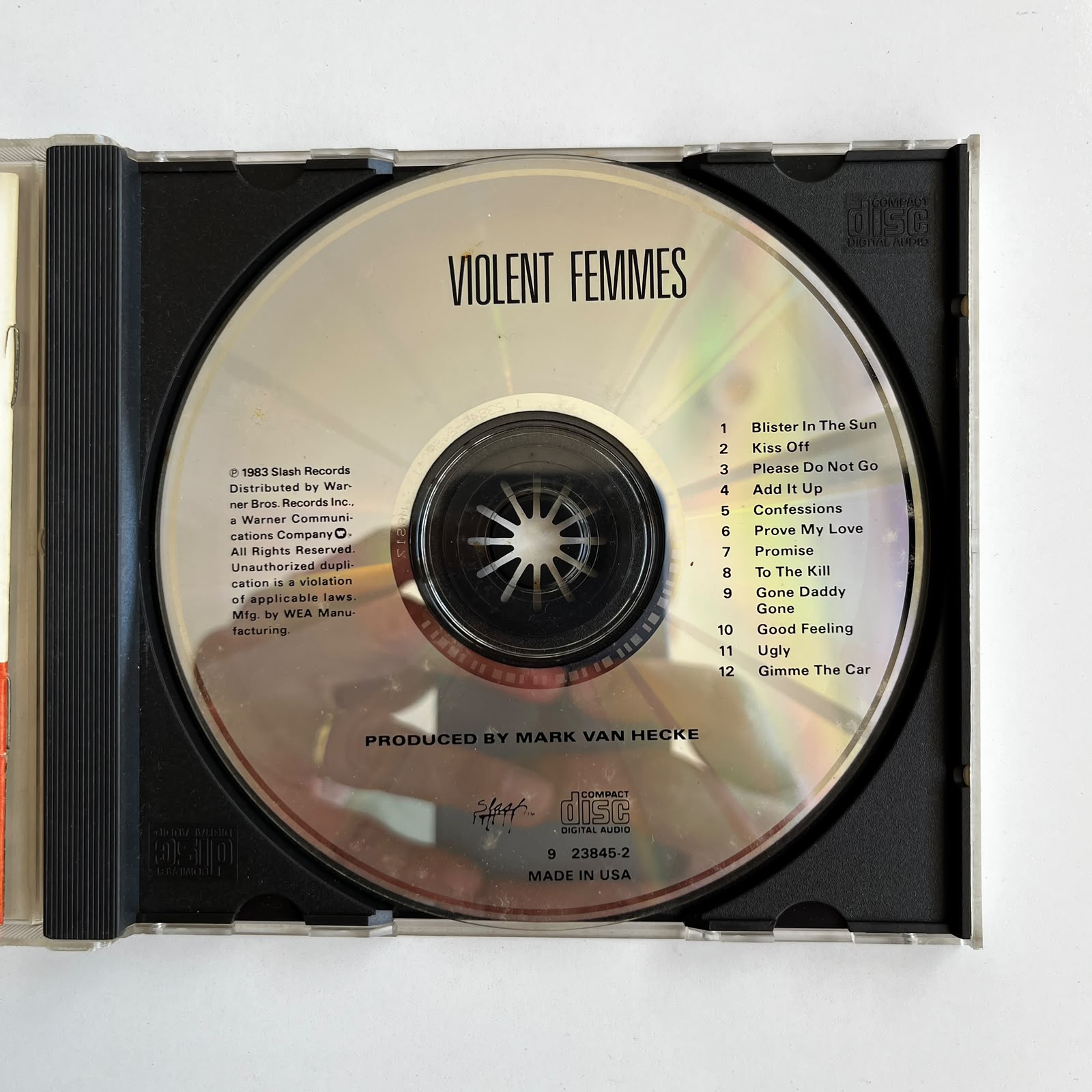 CD Violent Femmes – Violent Femmes (1983) - Importado - Imagem 3
