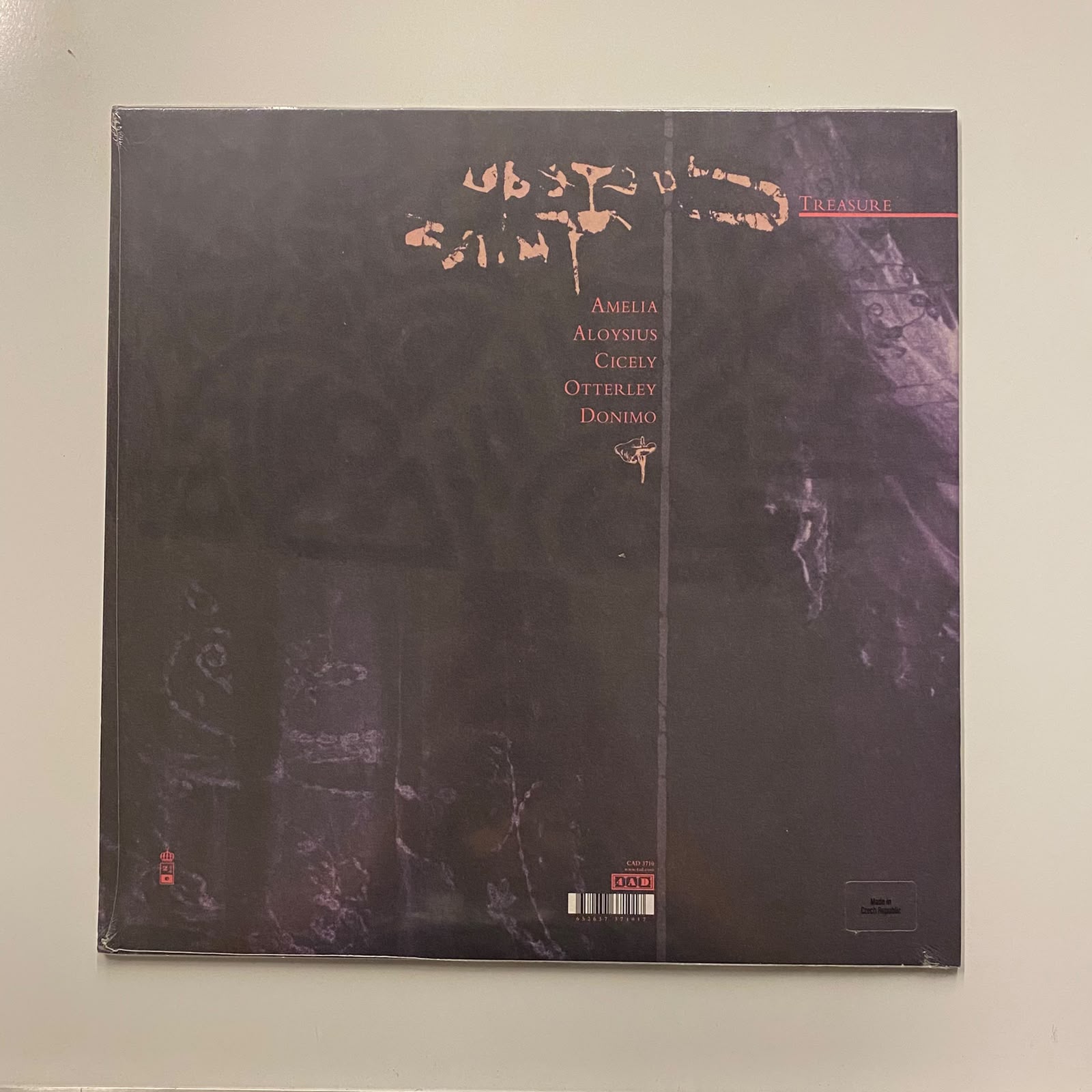 LP Cocteau Twins – Treasure - Lacrado - Imagem 2