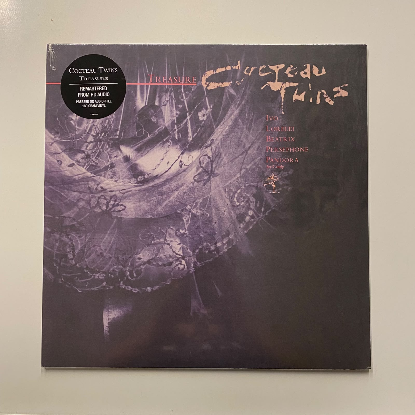LP Cocteau Twins – Treasure - Lacrado