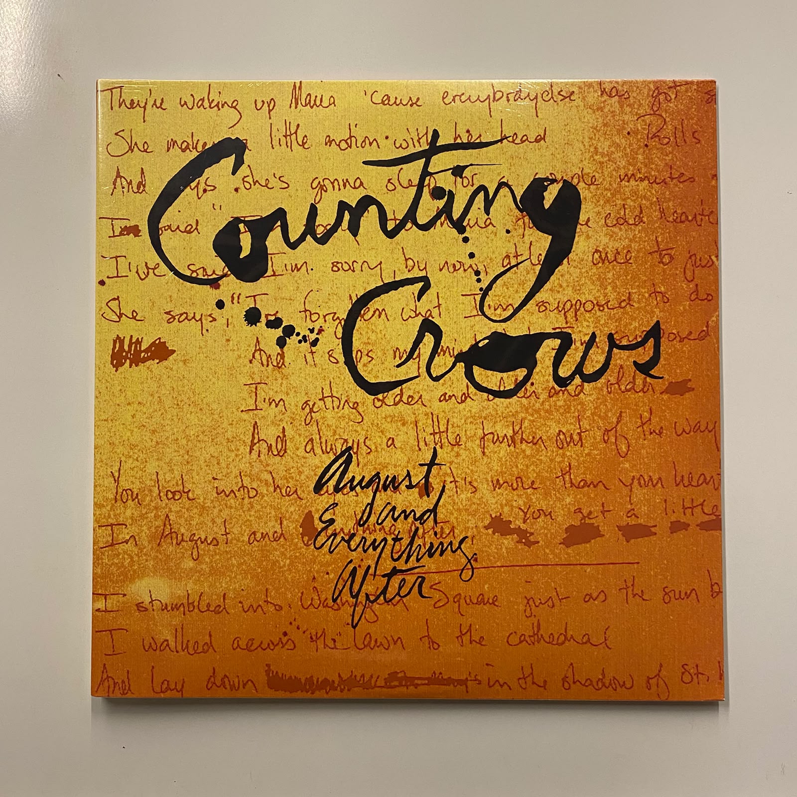LP Counting Crows – August And Everything After - Duplo Lacrado