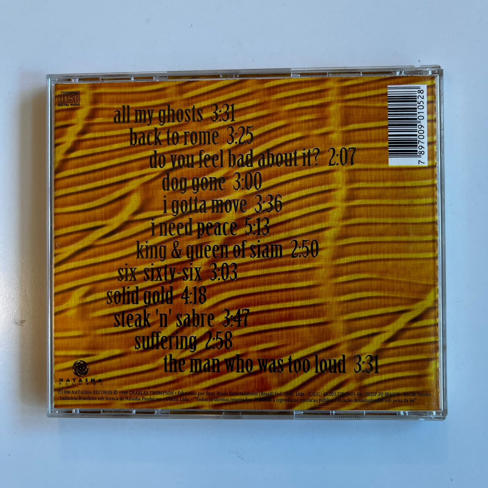 CD Frank Black And The Catholics (1996) - Imagem 2