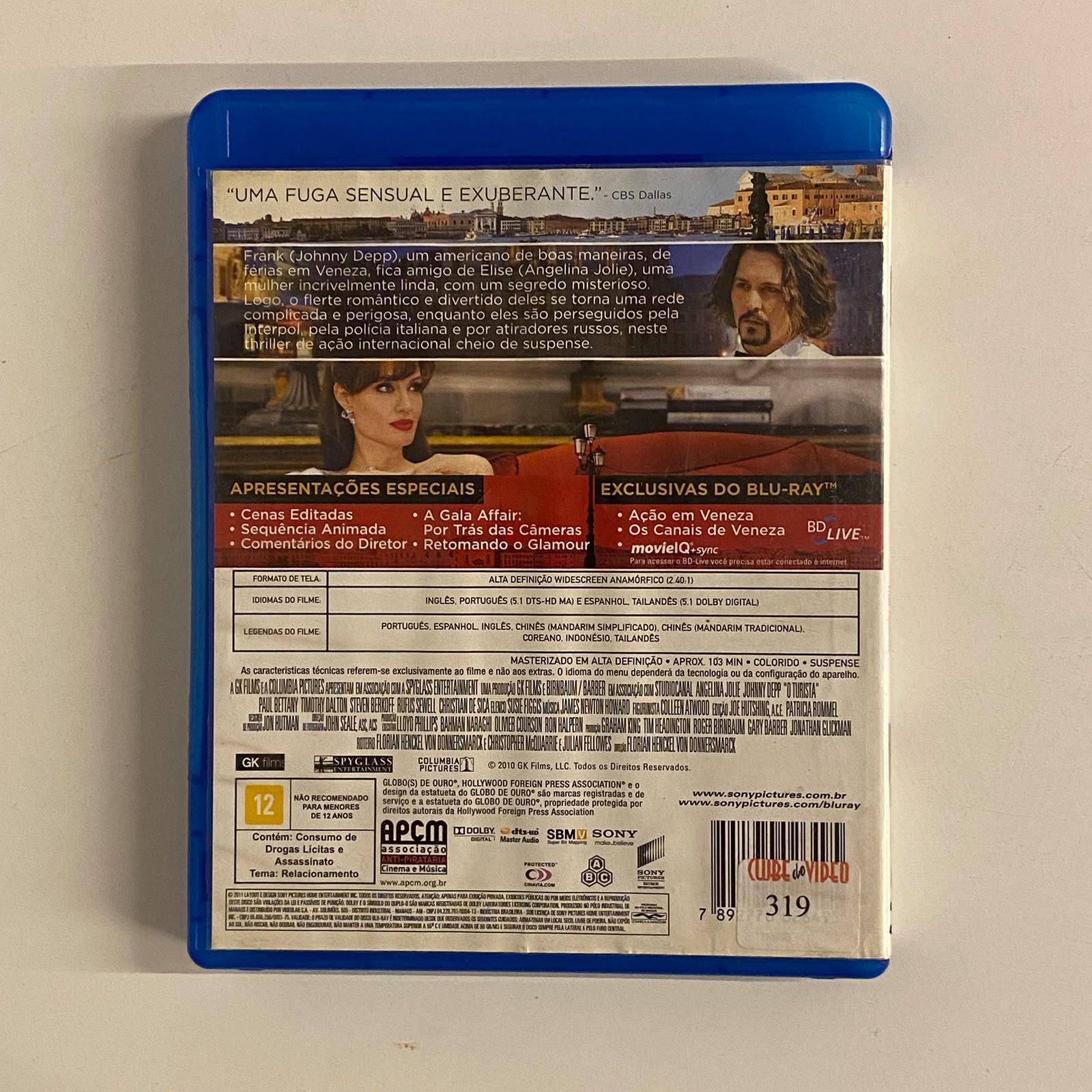 Blu-Ray O Turista - Imagem 2