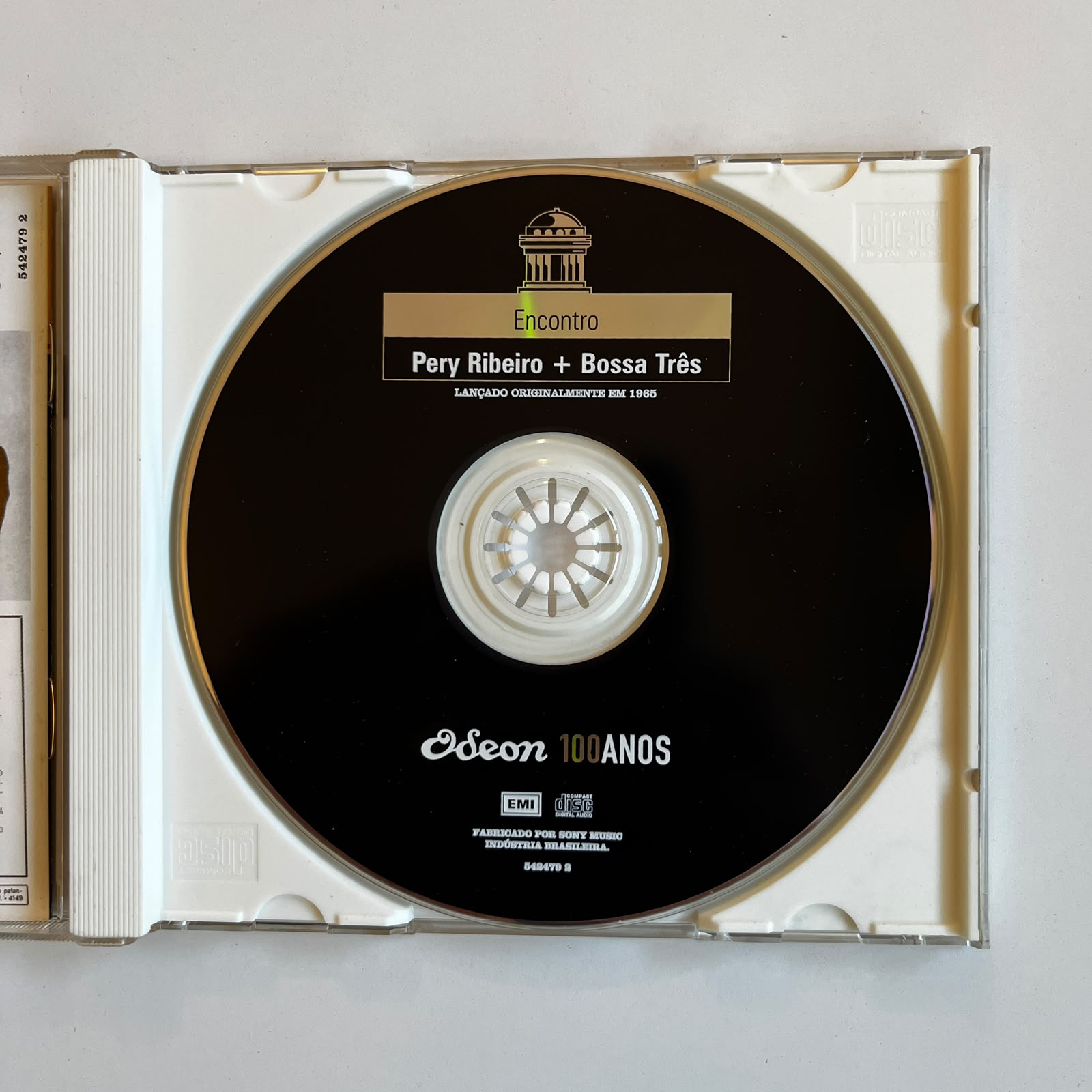 CD Pery Ribeiro + Bossa 3 – Encontro - Imagem 3